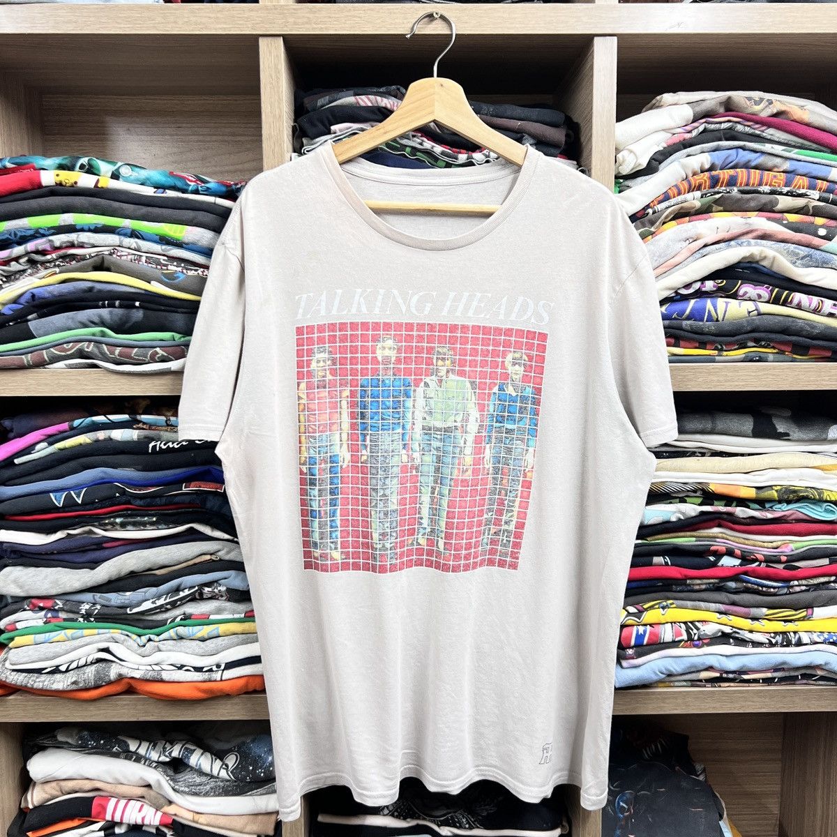 Vintage VTG TALKING HEADS FADED TEE Size US XL / EU 56 / 4 - 1 Thumbnail