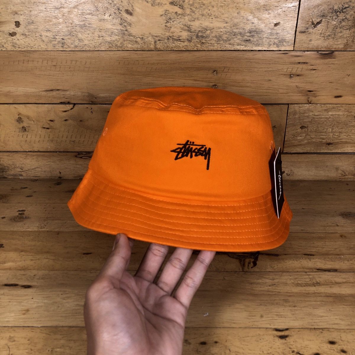 Stussy × Vintage Stussy Stock Bucket Size ONE SIZE - 1 Thumbnail