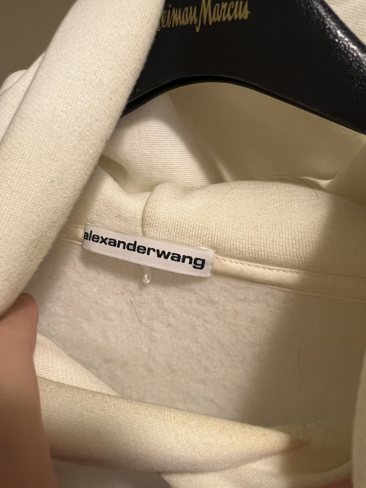 Alexander Wang White hoodie Size US XL / EU 56 / 4 - 6 Thumbnail