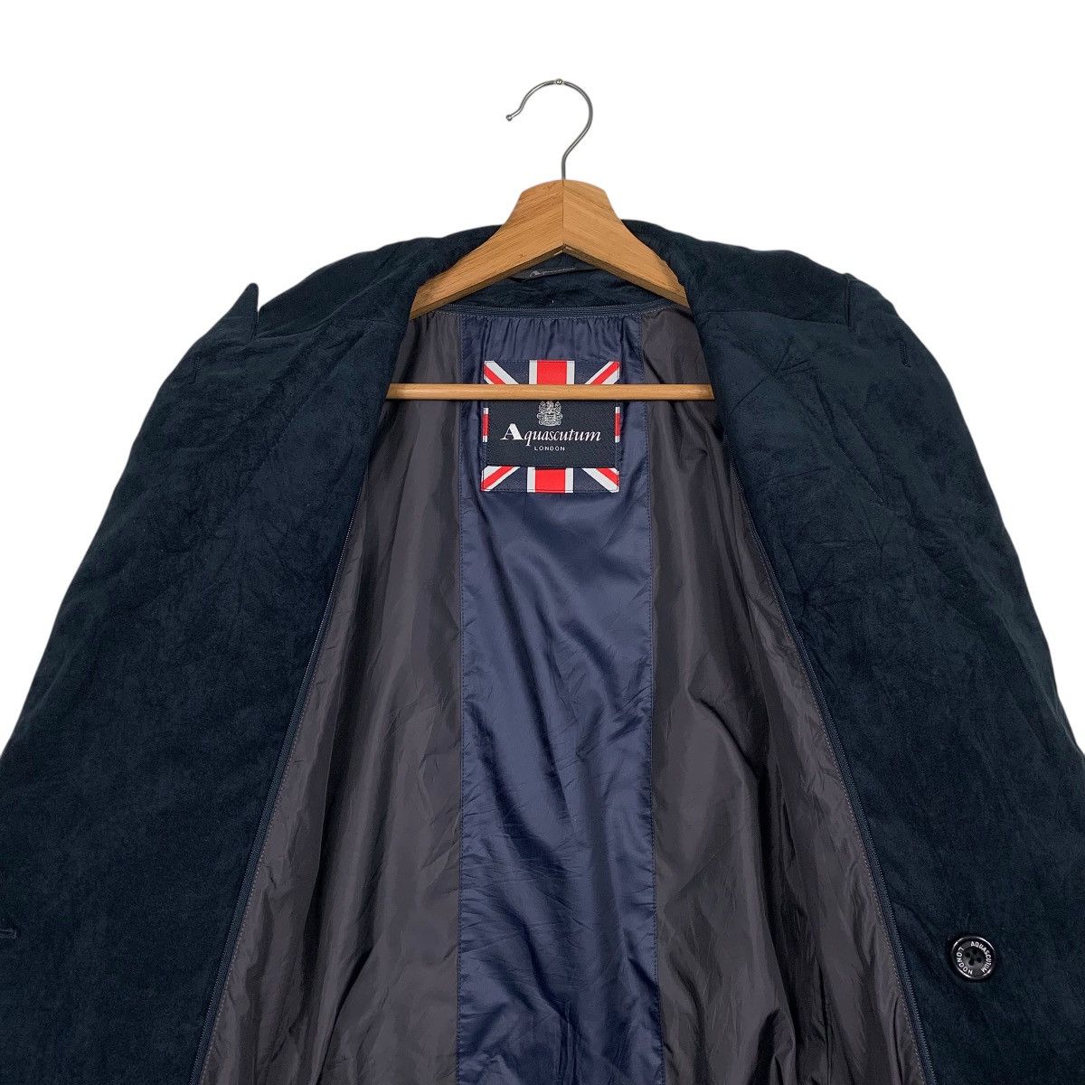 Aquascutum Aquascutum Double Breasted Wool Coat Size US L / EU 52-54 / 3 - 12 Thumbnail