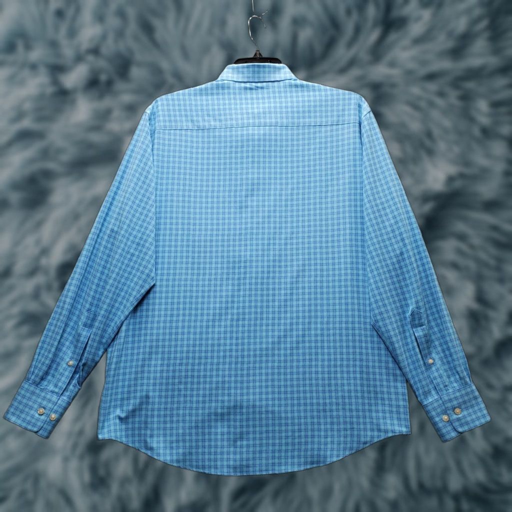 Peter Millar Peter Millar Shirt Mens L Multi Check Summer Comfort Long Sleeve Button Up Size US L / EU 52-54 / 3 - 1 Thumbnail