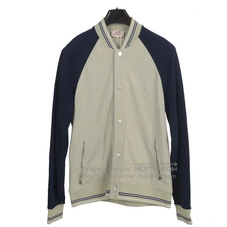 Hermes Hermes Two-Tone Bomber Jacket. Size US M / EU 48-50 / 2 - 1 Thumbnail