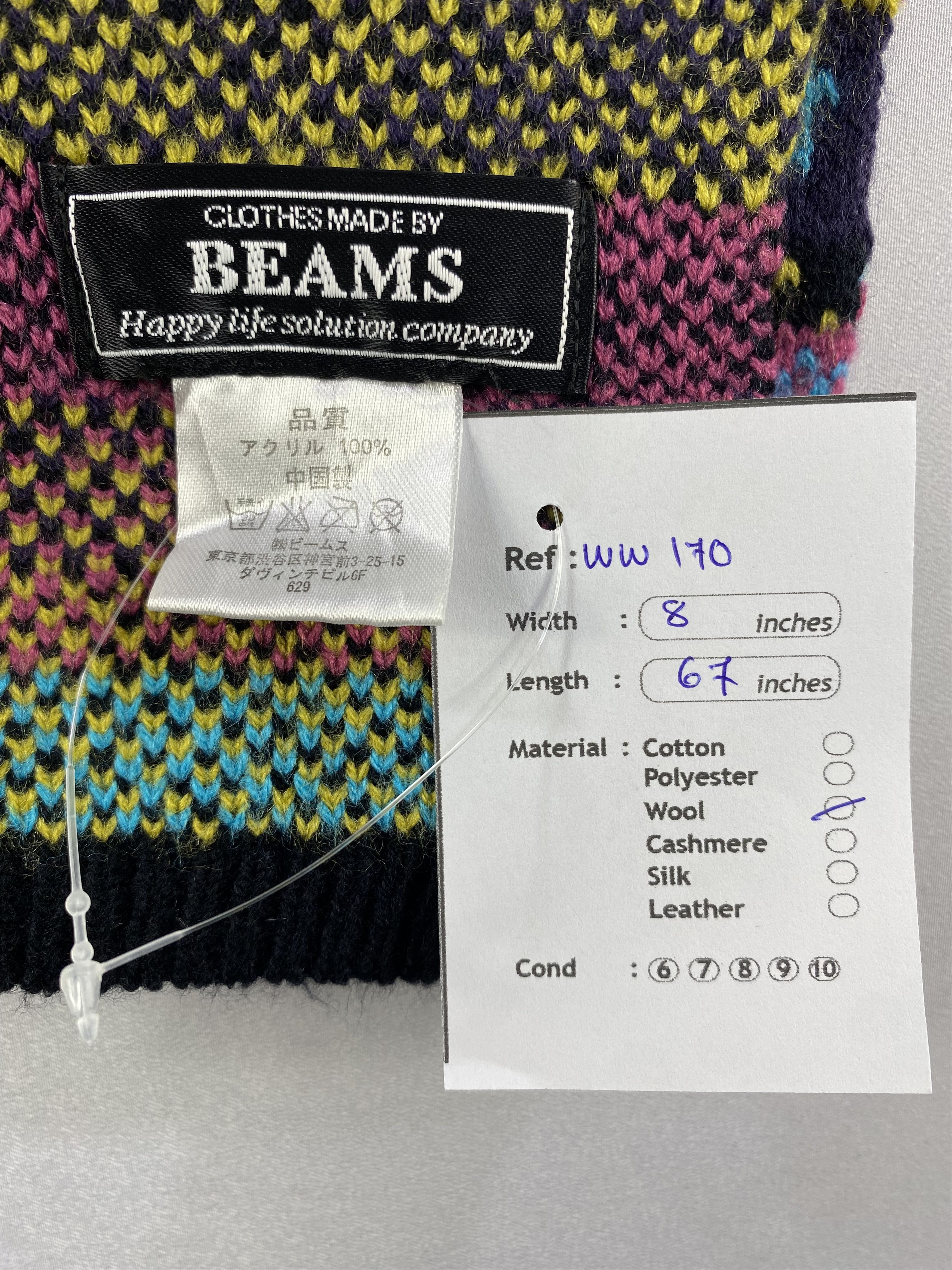 Beams Plus Beams Plus Scarf / Muffler / Neckwear - WW170 Size ONE SIZE - 5 Thumbnail