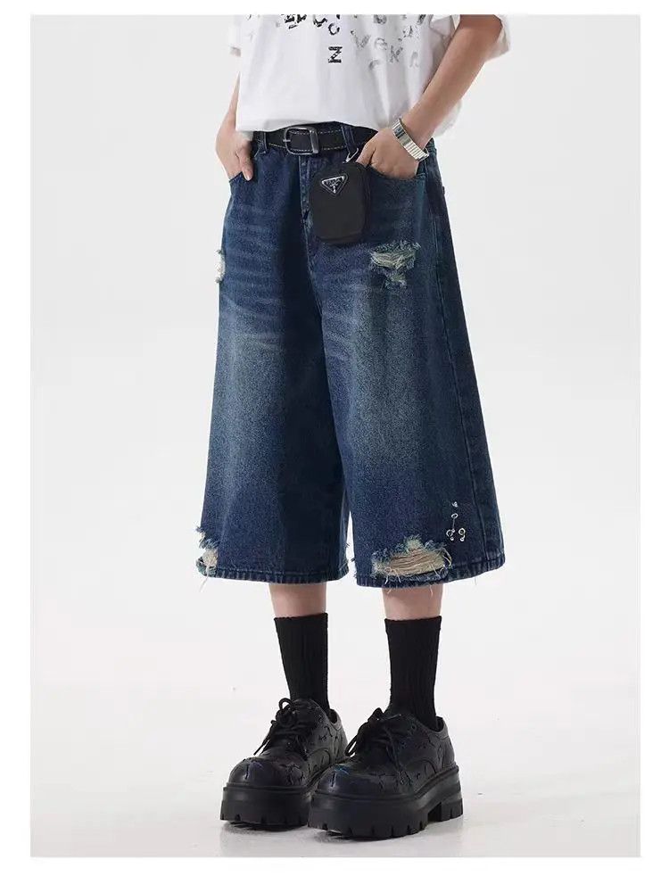 Designer × Japanese Brand Vintage Casual Loose Harajuku Shorts Size US 32 / EU 48 - 1 Thumbnail