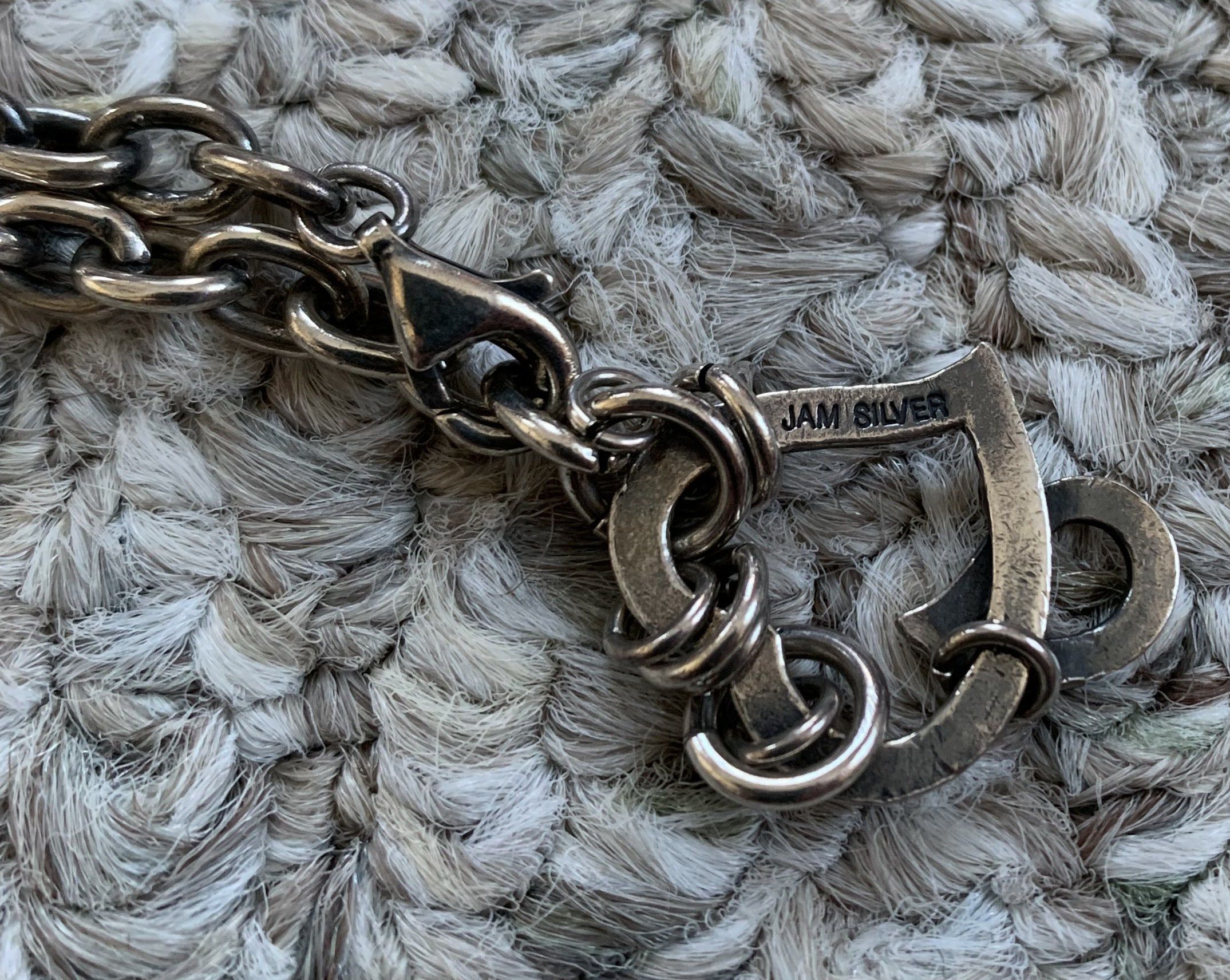 Jam Home Made × Number (N)ine FW03 Number (N)ine Crying Heart Sterling Silver Bracelet Size ONE SIZE - 5 Thumbnail