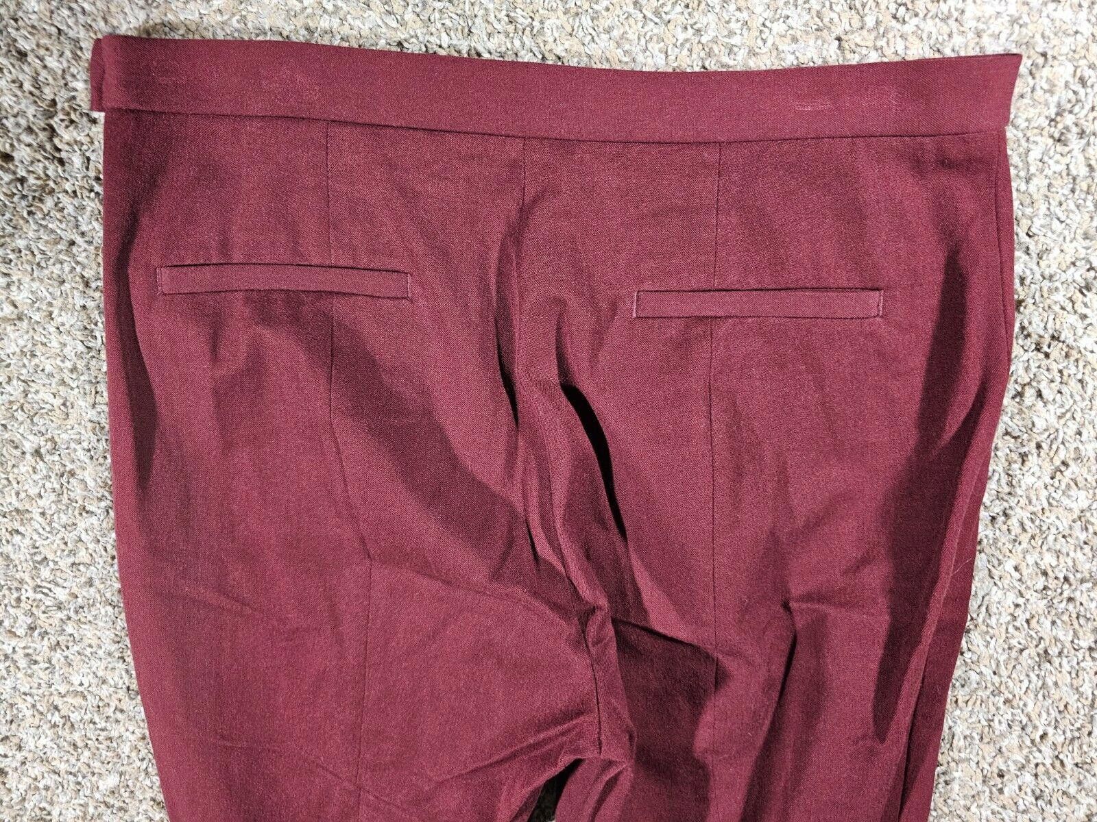Banana Republic Banana Republic Red Size 12 Side Zip Pants Size 34" / US 12 / IT 48 - 6 Thumbnail