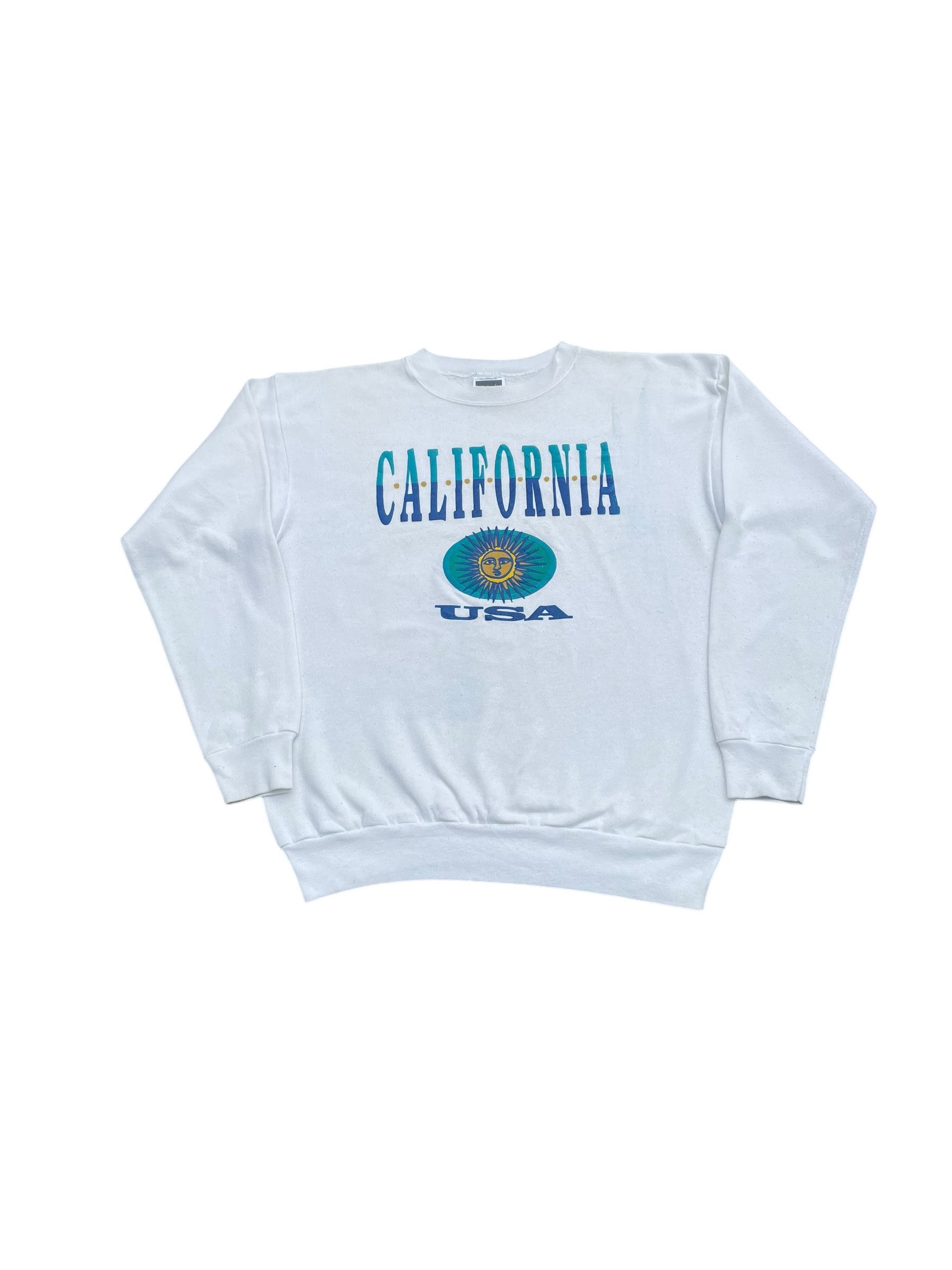 Tultex × Vintage Vintage 90's California Usa Tultex Crewneck Size US L / EU 52-54 / 3 - 1 Thumbnail