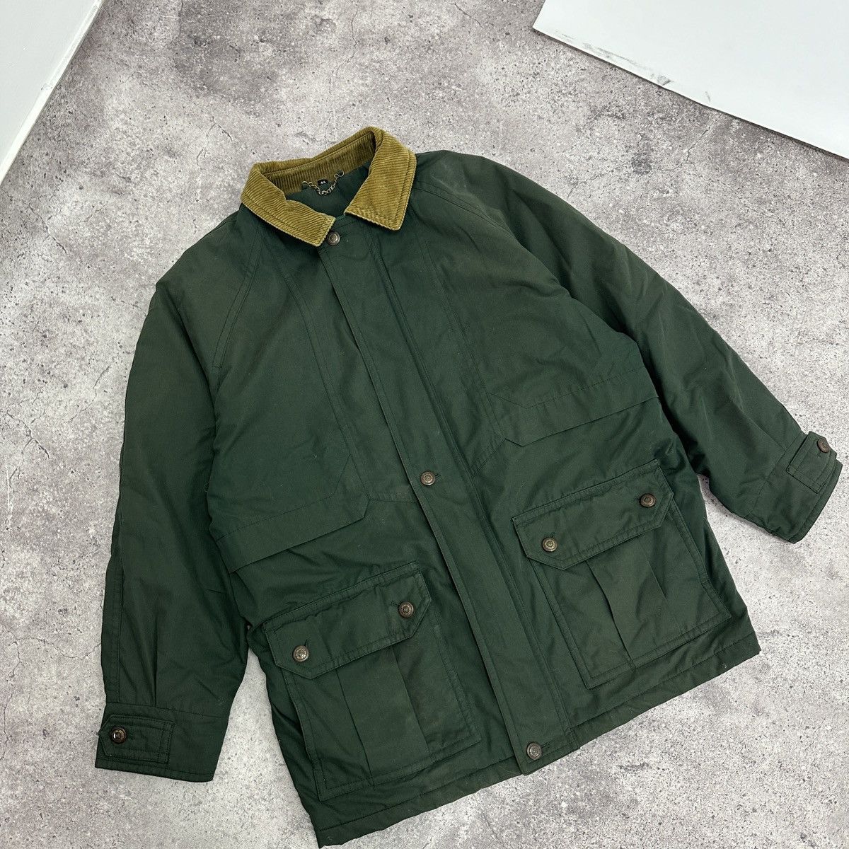 Baracuta Vintage 90s Baracuta Plaid jacket like Barbour British y2k Size US XL / EU 56 / 4 - 5 Thumbnail