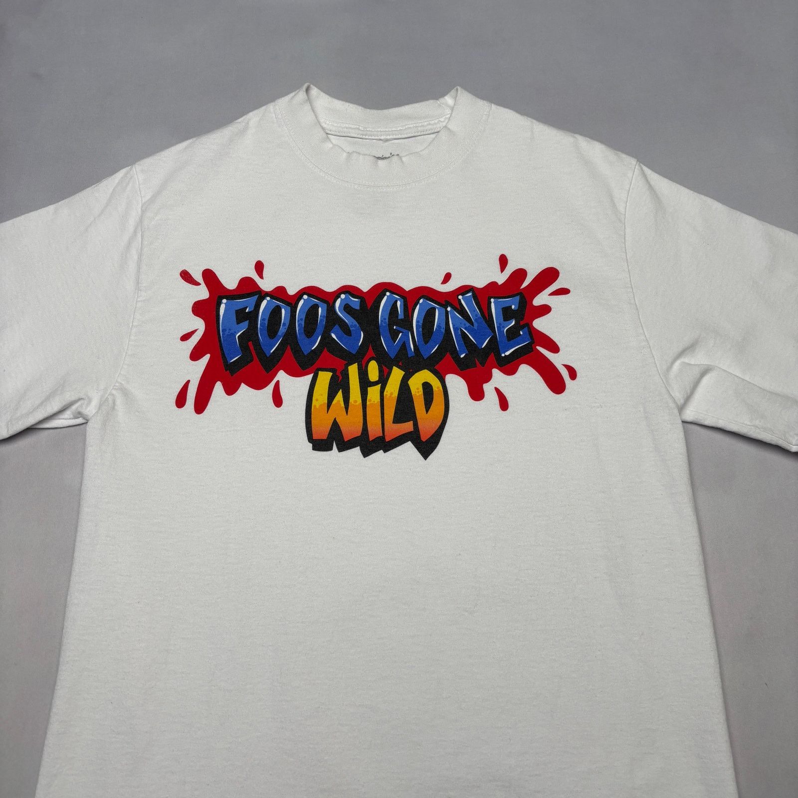 Other Foos Gone Wild White Logo T Shirt Men's Medium Skater Size US M / EU 48-50 / 2 - 2 Thumbnail