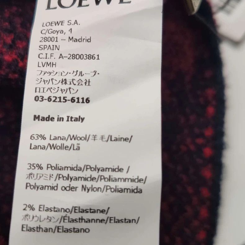 Loewe LOEWE Wool blend color-matched round neck sweater Size L / US 10 / IT 46 - 7 Thumbnail