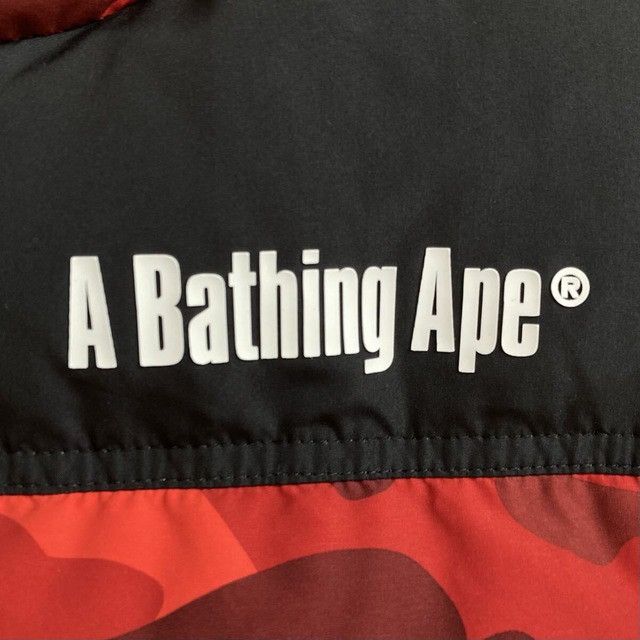 Bape BAPE Red Camo Puffer Down Vest a bathing ape Size US XL / EU 56 / 4 - 3 Thumbnail
