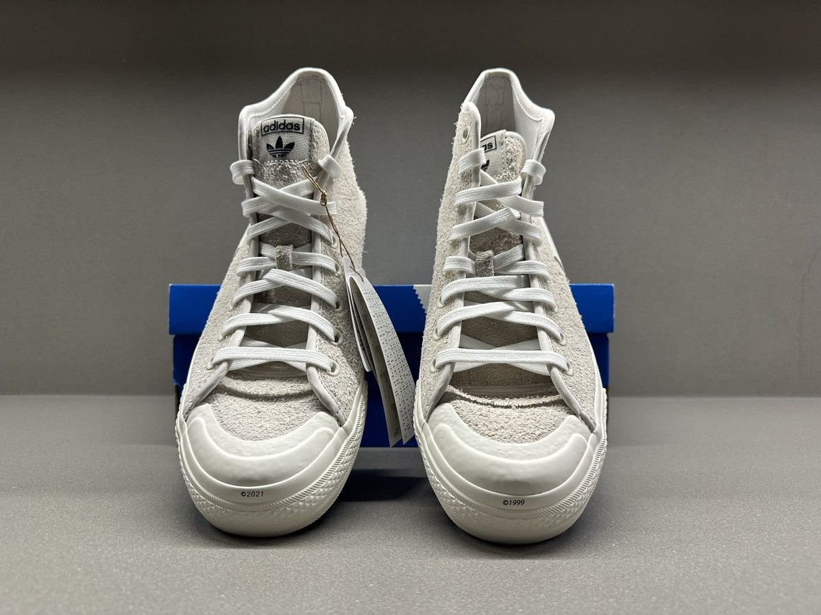 Adidas Adidas Nizza Hi Alife Cream White Size US 12 / EU 45 - 4 Thumbnail