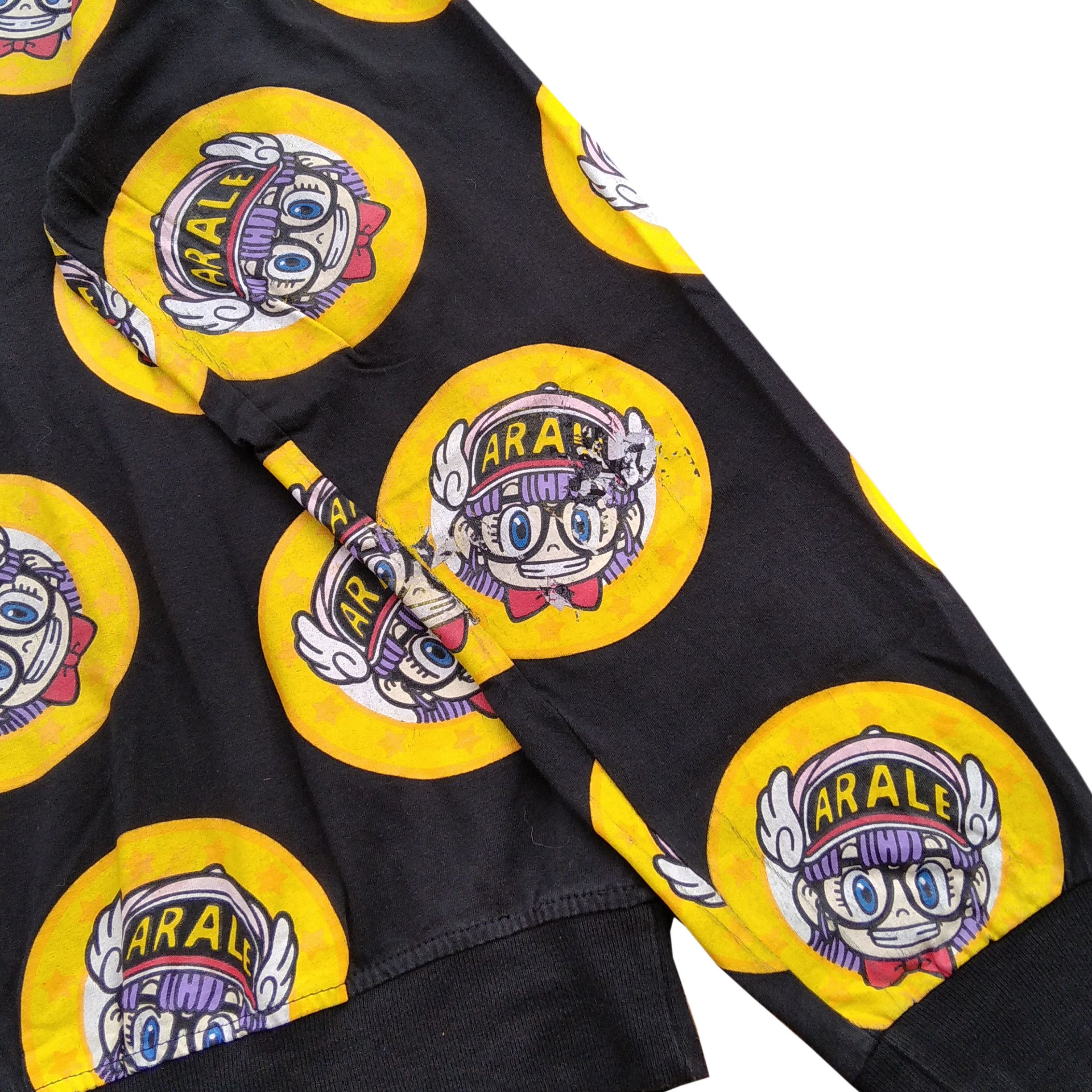 Anime Vintage 00's Dr.SLUMP ARALE Longsleeve T-Shirt Size US L / EU 52-54 / 3 - 3 Thumbnail