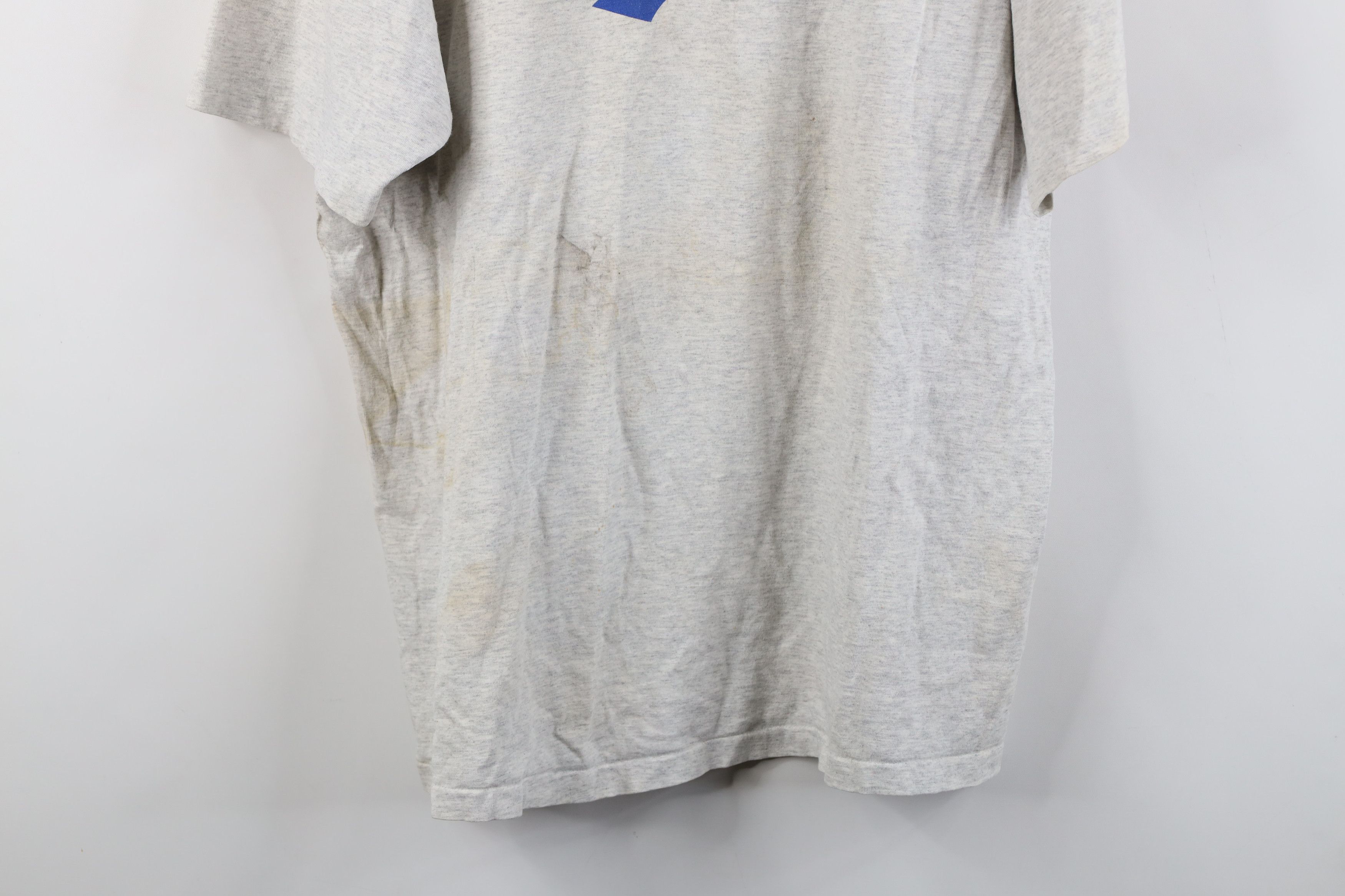 Reebok Vintage 90s Reebok Newington T-Shirt Heather Gray USA Size US XL / EU 56 / 4 - 13 Thumbnail