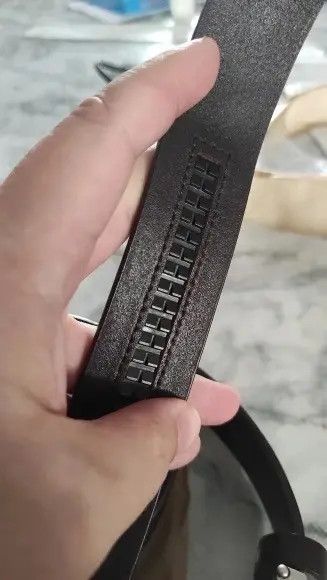 Genuine Leather Tomomi x Mirei Dragon Buckle Leather Belt Size ONE SIZE - 5 Thumbnail