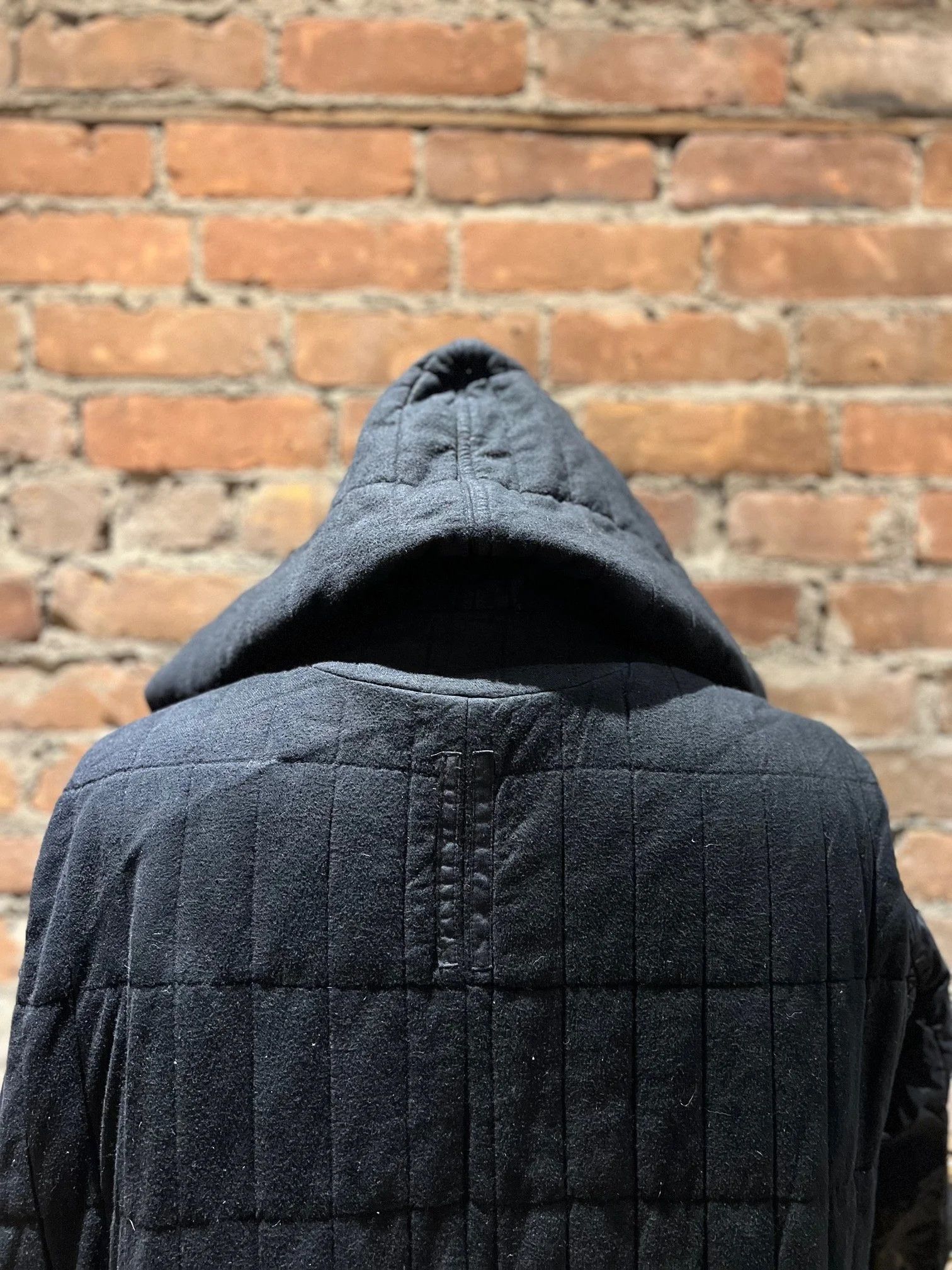 Rick Owens Drkshdw Rick Owens DRKSHDW Padded Fishtail Parka – DU14F4962-MUR Size US M / EU 48-50 / 2 - 6 Thumbnail