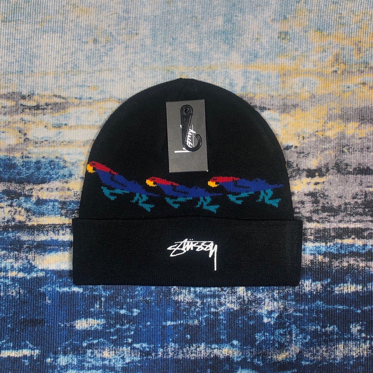 Stussy × Vintage Stussy Parrot Cuff Beanie Size ONE SIZE - 1 Thumbnail