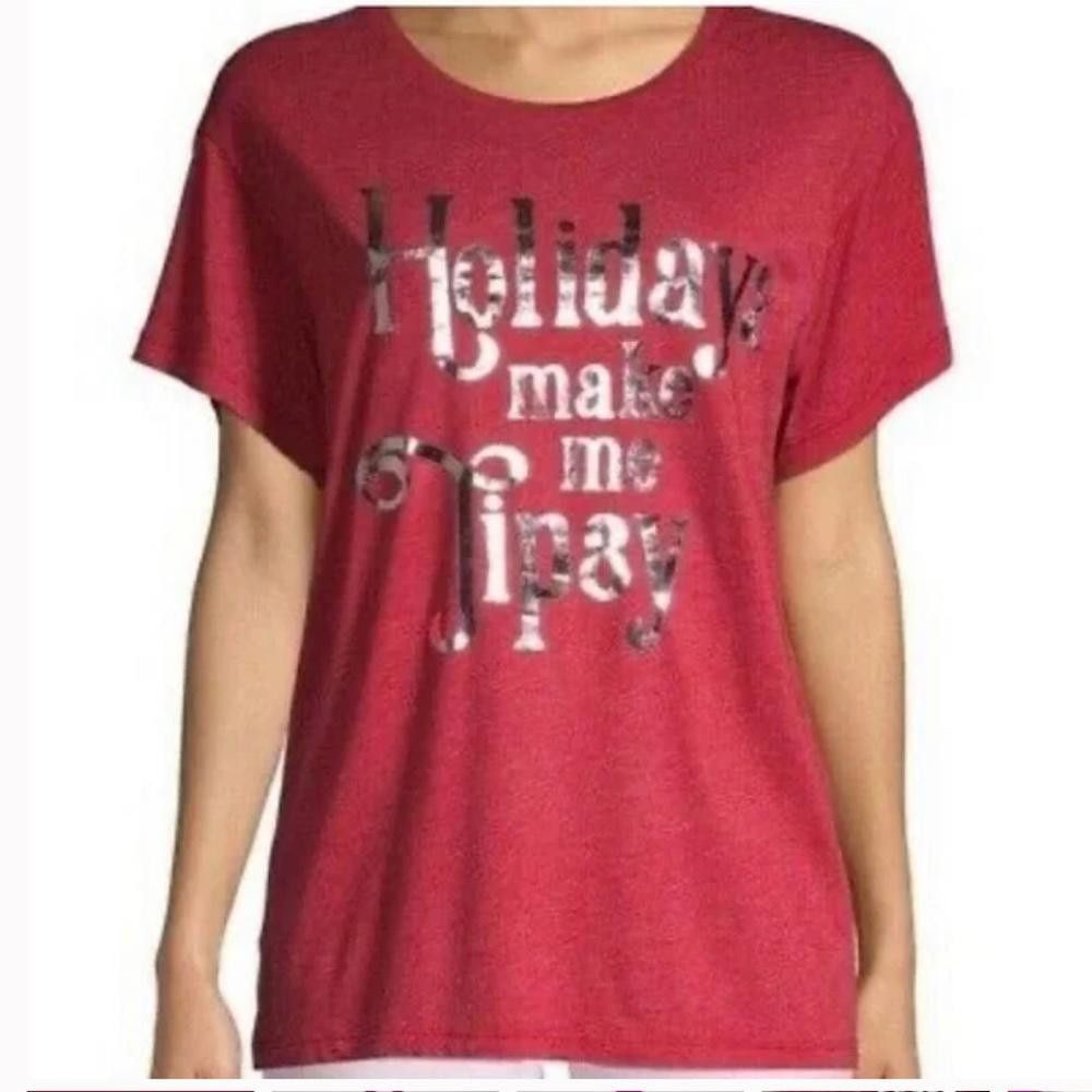 Wildfox Wildfox l Holidays Make Me Tipsy Tee Size Medium Size M / US 6-8 / IT 42-44 - 8 Thumbnail