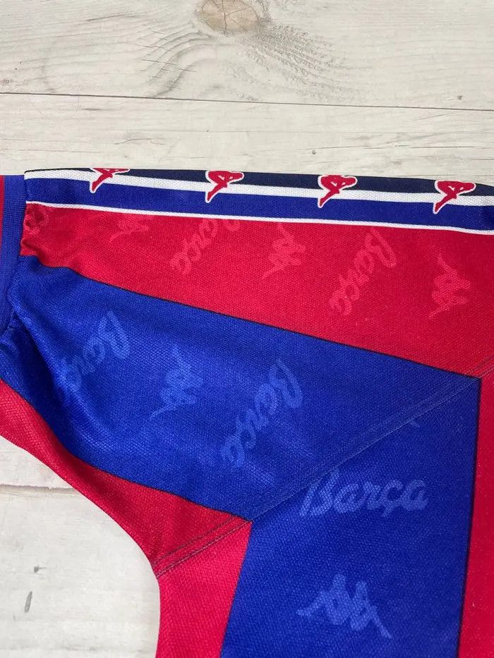 Kappa Vintage Barcelona 1995 1997 Nadal #20 Home Shirt Jersey Size US S / EU 44-46 / 1 - 11 Thumbnail