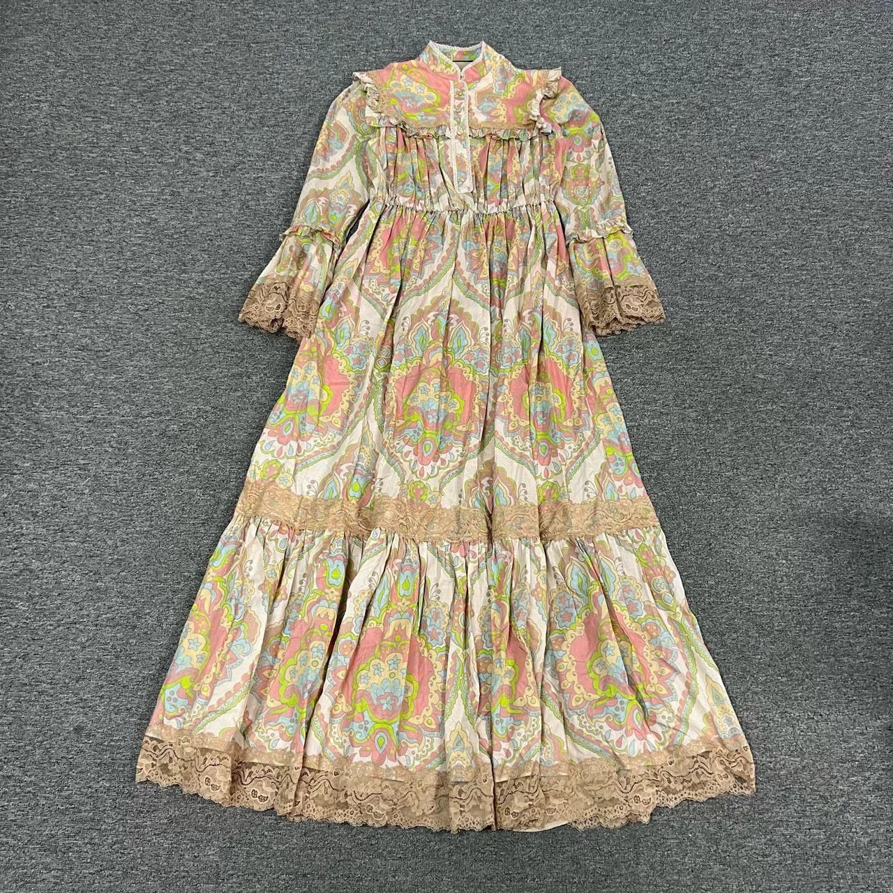 Gucci Gucci 22SS Runway Floral Court Dress Size S / US 4 / IT 40 - 1 Thumbnail