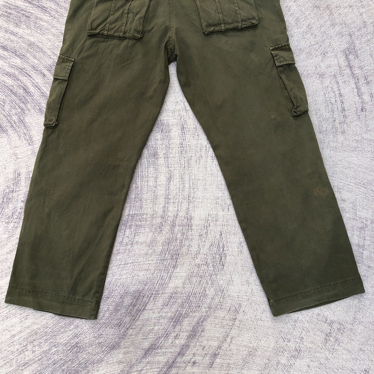 Vintage Green 🇯🇵 Multi-Pocket Tactical Cargo Pants 8 Pocket Size US 32 / EU 48 - 15 Thumbnail