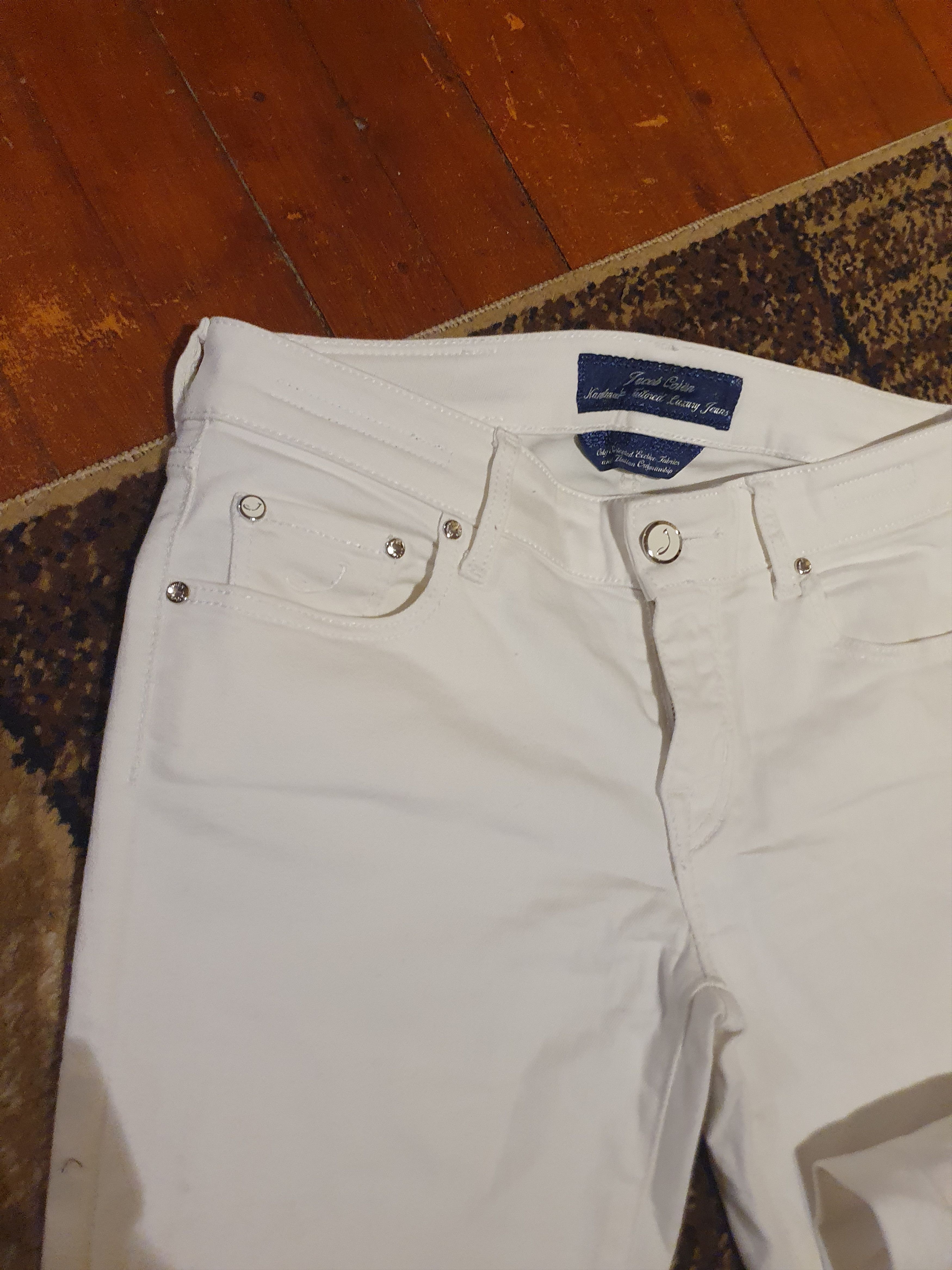 Jacob Cohen Jacob Cohen Handmade Tailored Jeans Jocelyn Slim sz 29 Size 29" - 11 Thumbnail