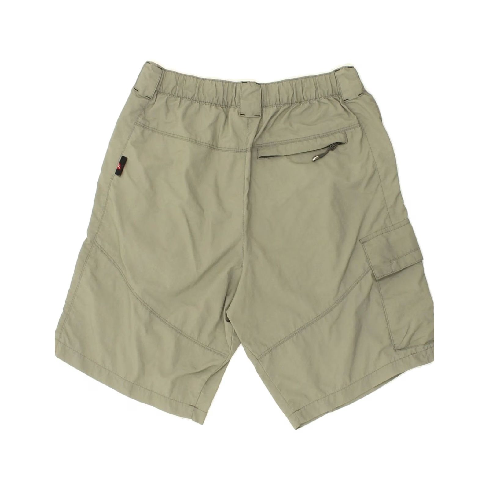 Vintage VINTAGE Mens Cargo Shorts IT 48 Medium W28 Grey Nylon AW25 Size US 31 - 2 Thumbnail