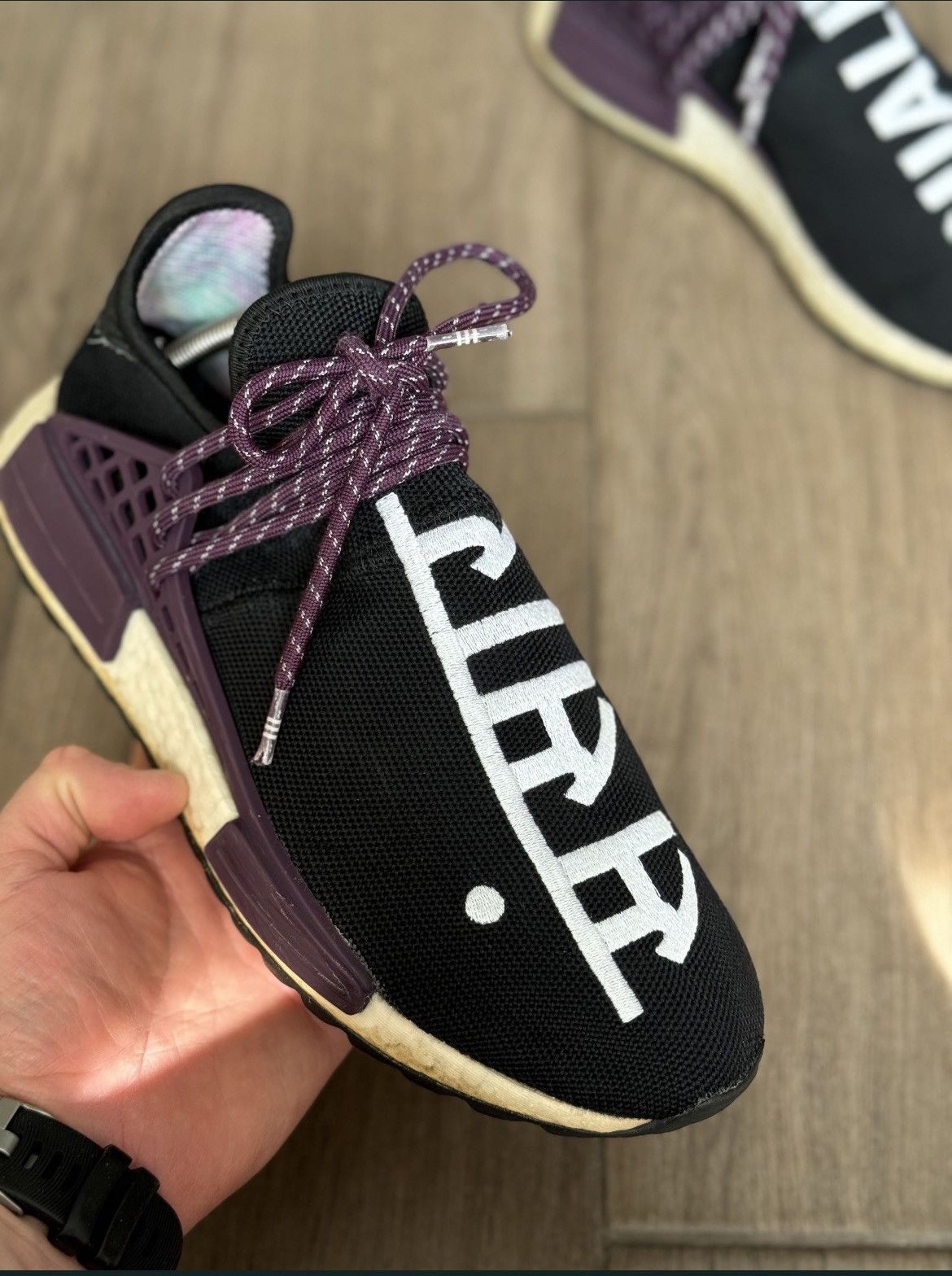 Adidas × Pharrell Adidas NMD x Pharell Williams han race sneakers shoes Size US 8 / EU 41 - 2 Thumbnail