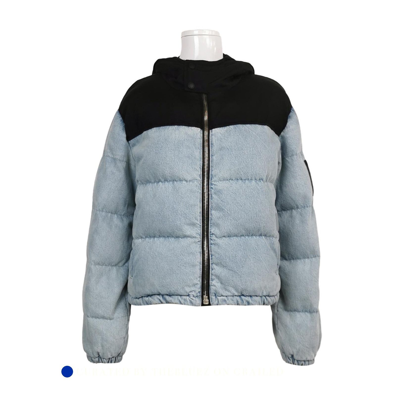 Alexander Wang Two-Tone Puffer Jacket in Multi Size US XXS / EU 40 - 1 Thumbnail