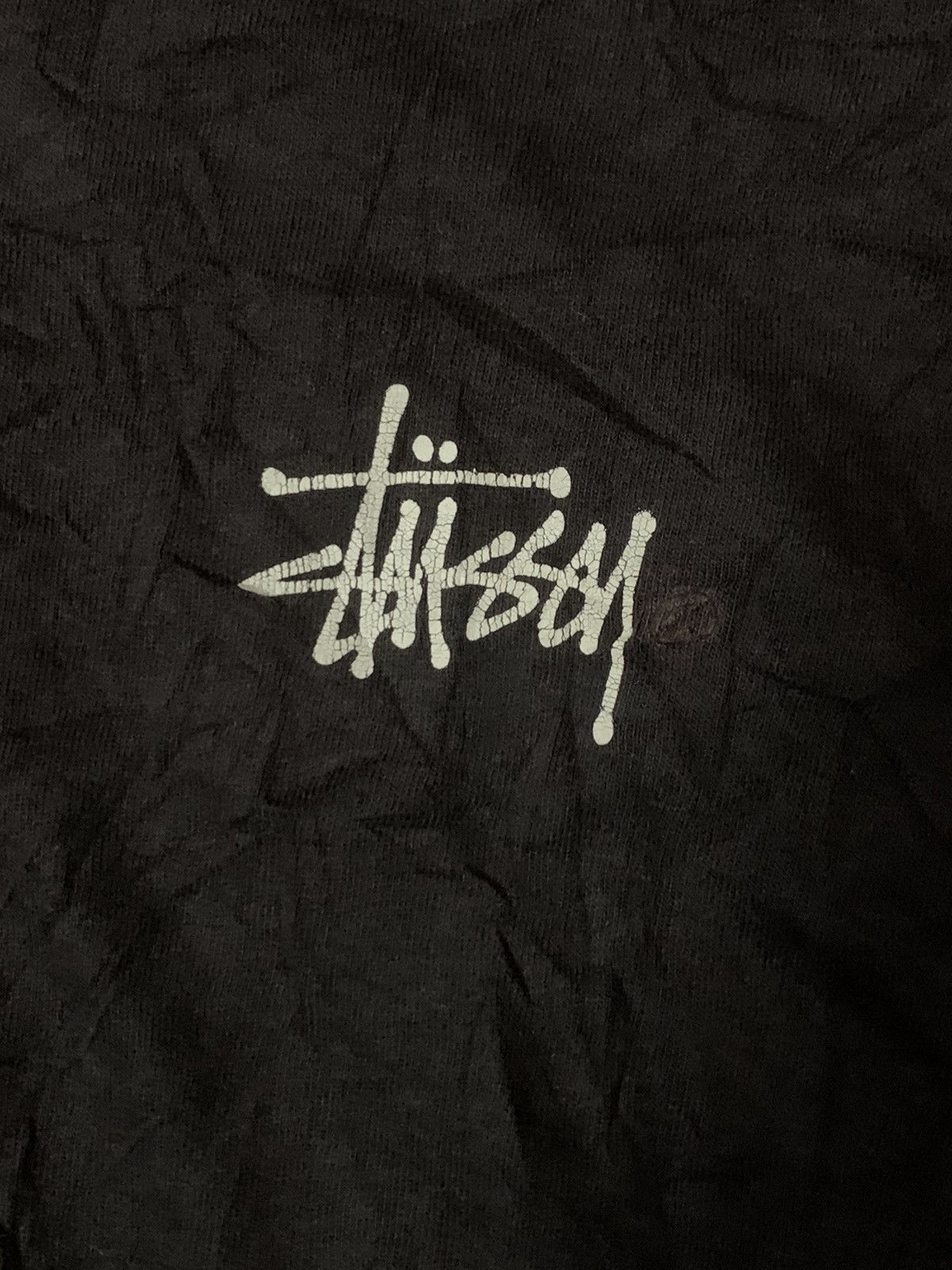 Stussy × Vintage Stussy Big Spellout Long Sleeve Tee Size US L / EU 52-54 / 3 - 3 Thumbnail