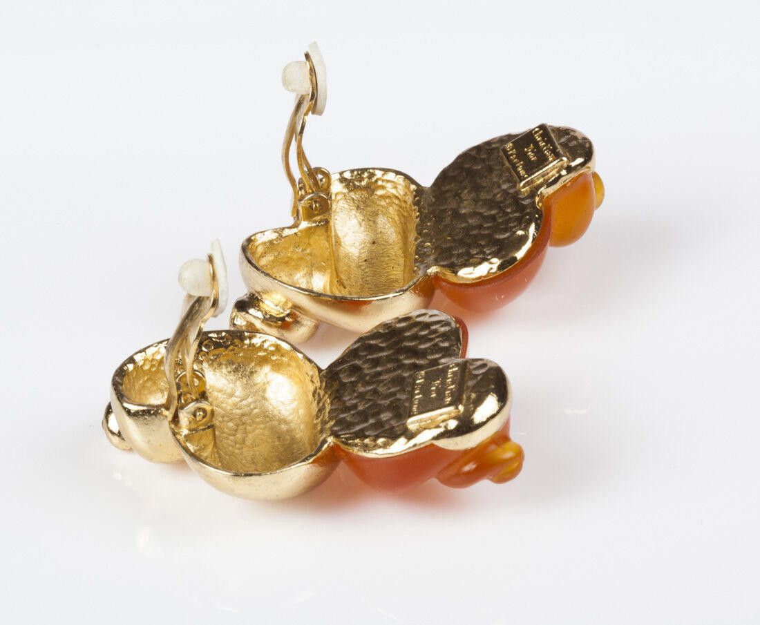Christian Dior Monsieur Massive Runway Christian Dior Shell Earrings Size ONE SIZE - 4 Thumbnail