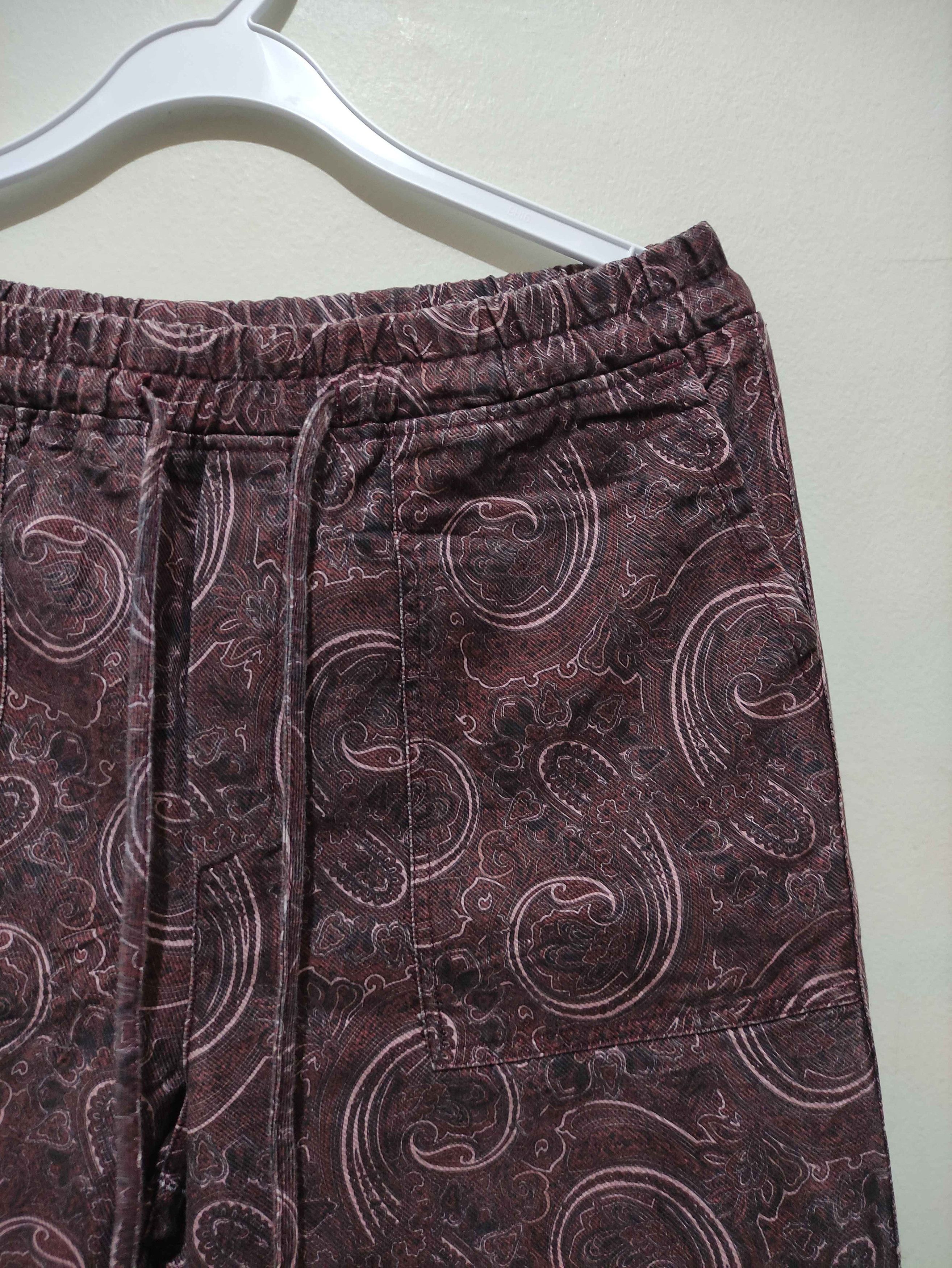 Zara Zara drawstring Paisley pants Size US 32 / EU 48 - 13 Thumbnail