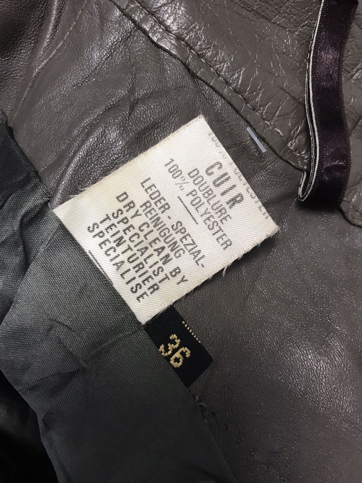 Leather × Other Echtes Leder Real leather Pant Size 24" / US 00 / IT 34 - 7 Thumbnail