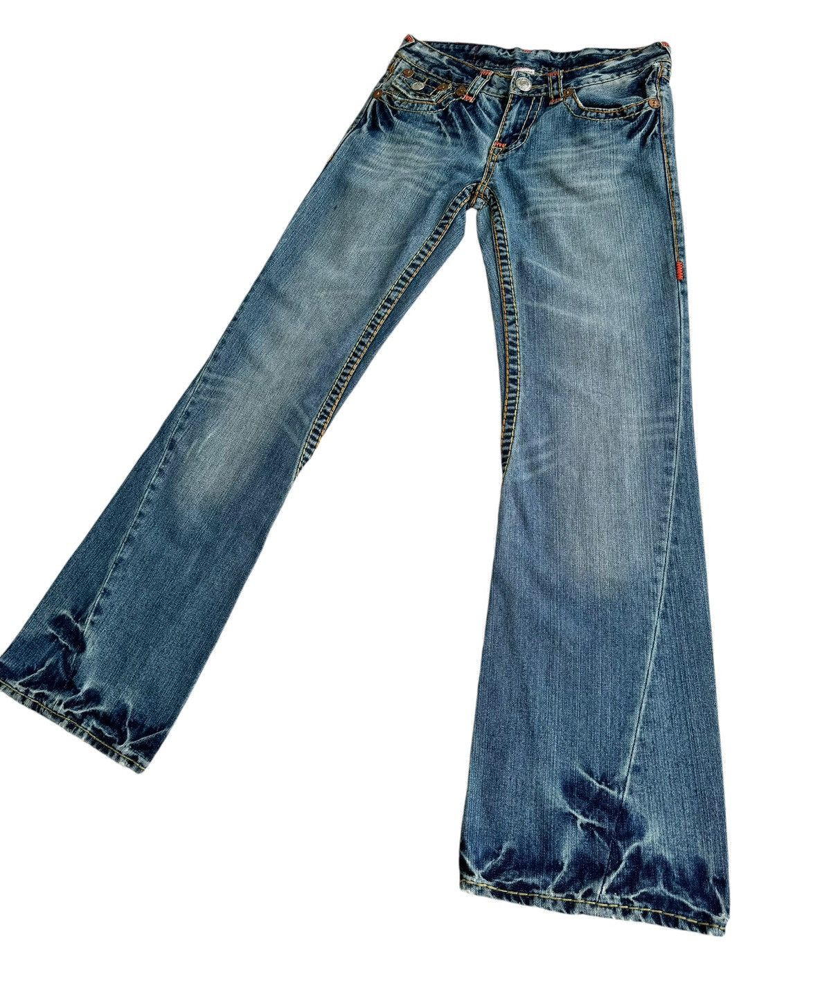 Japanese Brand Rare Japanese Brand Super Flare True Religion Jeans Size US 29 - 6 Thumbnail