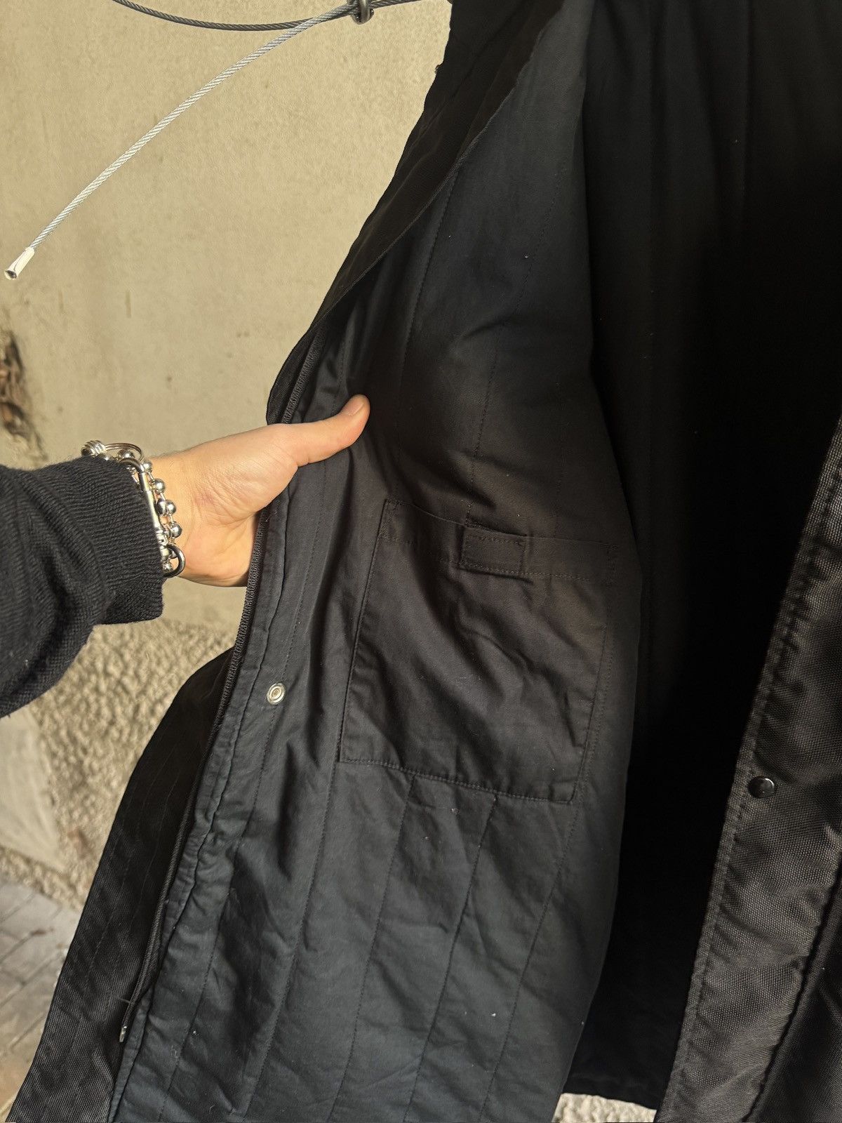 Helmut Lang Helmut Lang A/W 1998 “Kevlar” Snorkel Hood M-65 Parka Size US L / EU 52-54 / 3 - 16 Thumbnail