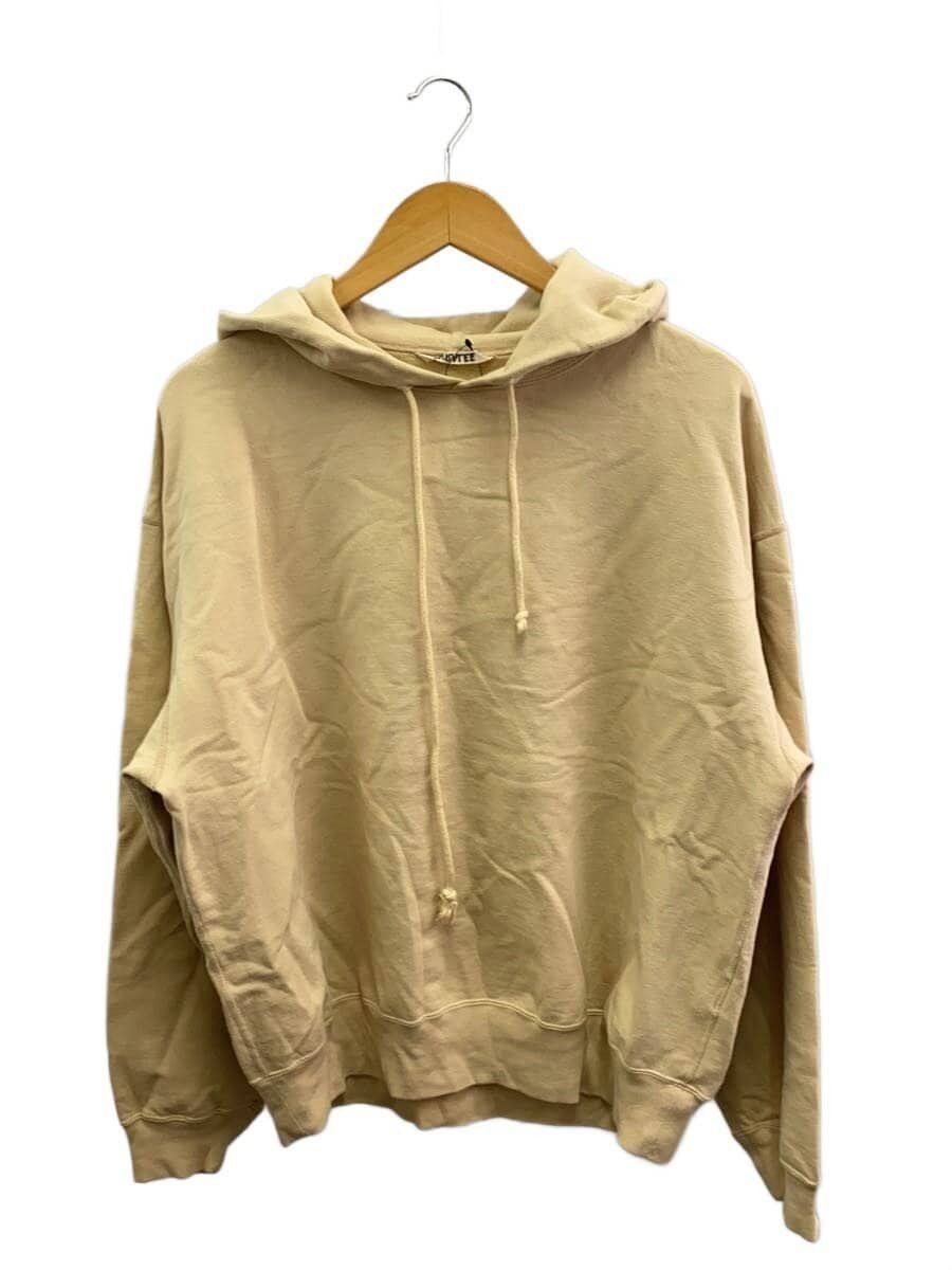 Auralee Beige Cotton Hoodie Size US L / EU 52-54 / 3 - 1 Thumbnail
