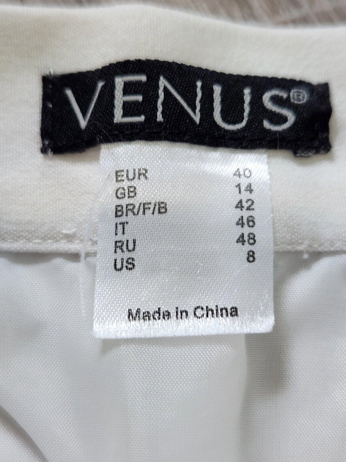 Venus Venus Skirt White Steampunk Pencil Sheath Straight 8 stretch Size 30" / US 8 / IT 44 - 3 Thumbnail