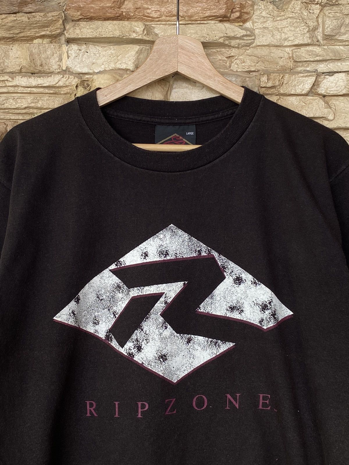Vintage Rare Vintage Ripzone Surfing Tees billabong ripcurl Size US M / EU 48-50 / 2 - 4 Thumbnail