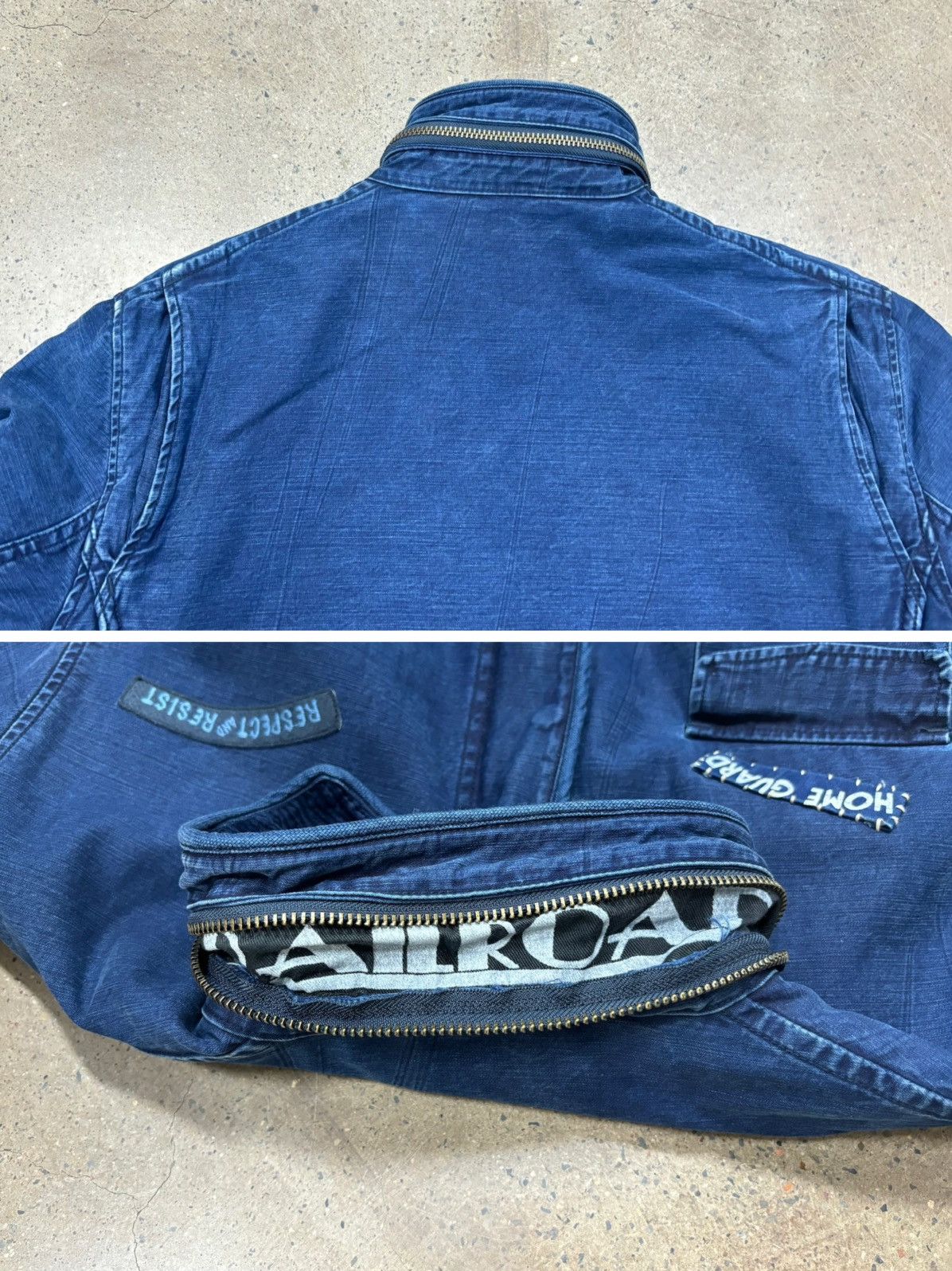 Porter Classic Porter Classic M65 Jacket Boro/Indigo Size US S / EU 44-46 / 1 - 9 Thumbnail