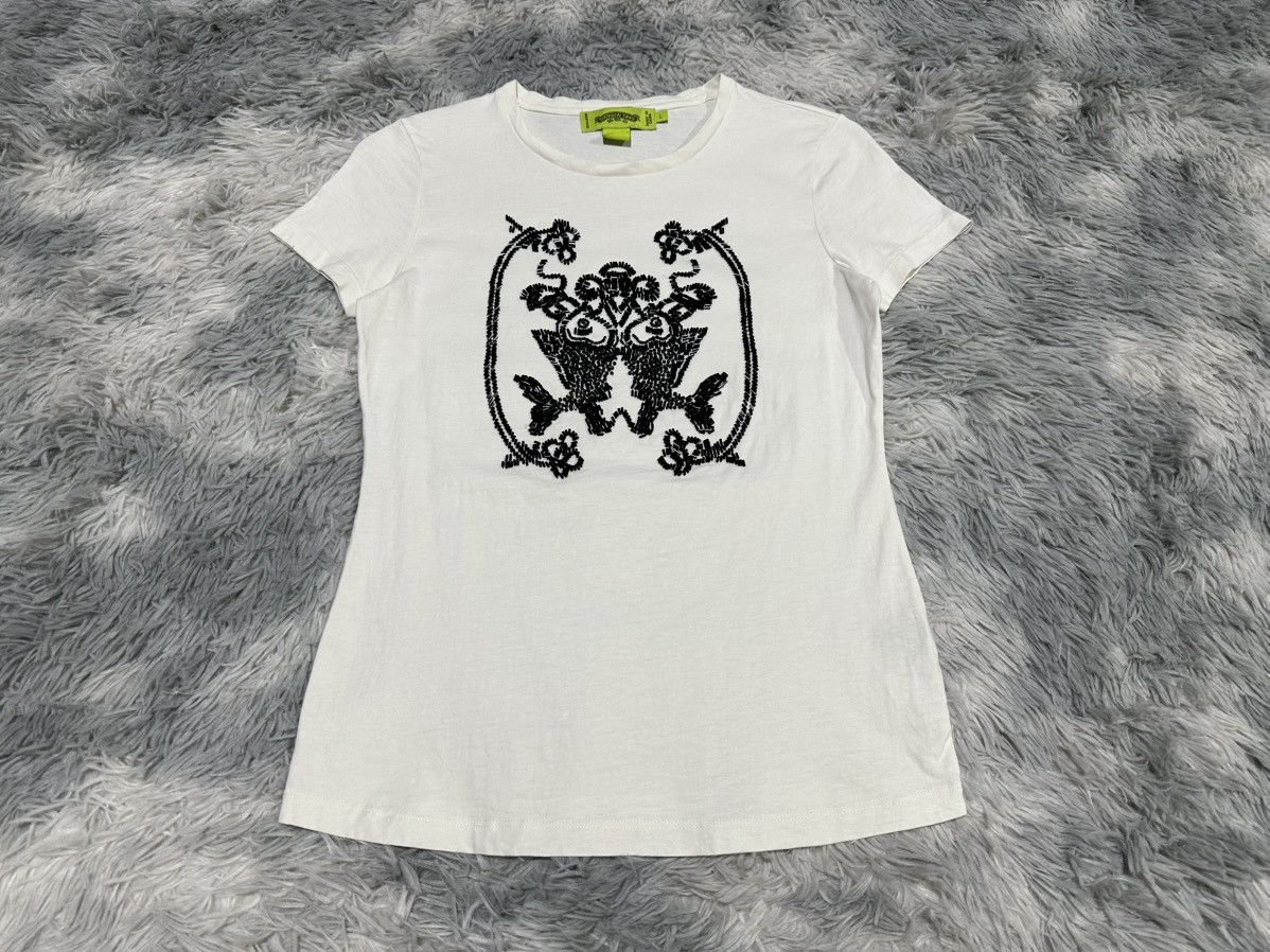 Shanghai Tang 🔥Vintage Shanghai Tang Shirt Hand Beaded Graphic Embroidered Size US S / EU 44-46 / 1 - 1 Thumbnail