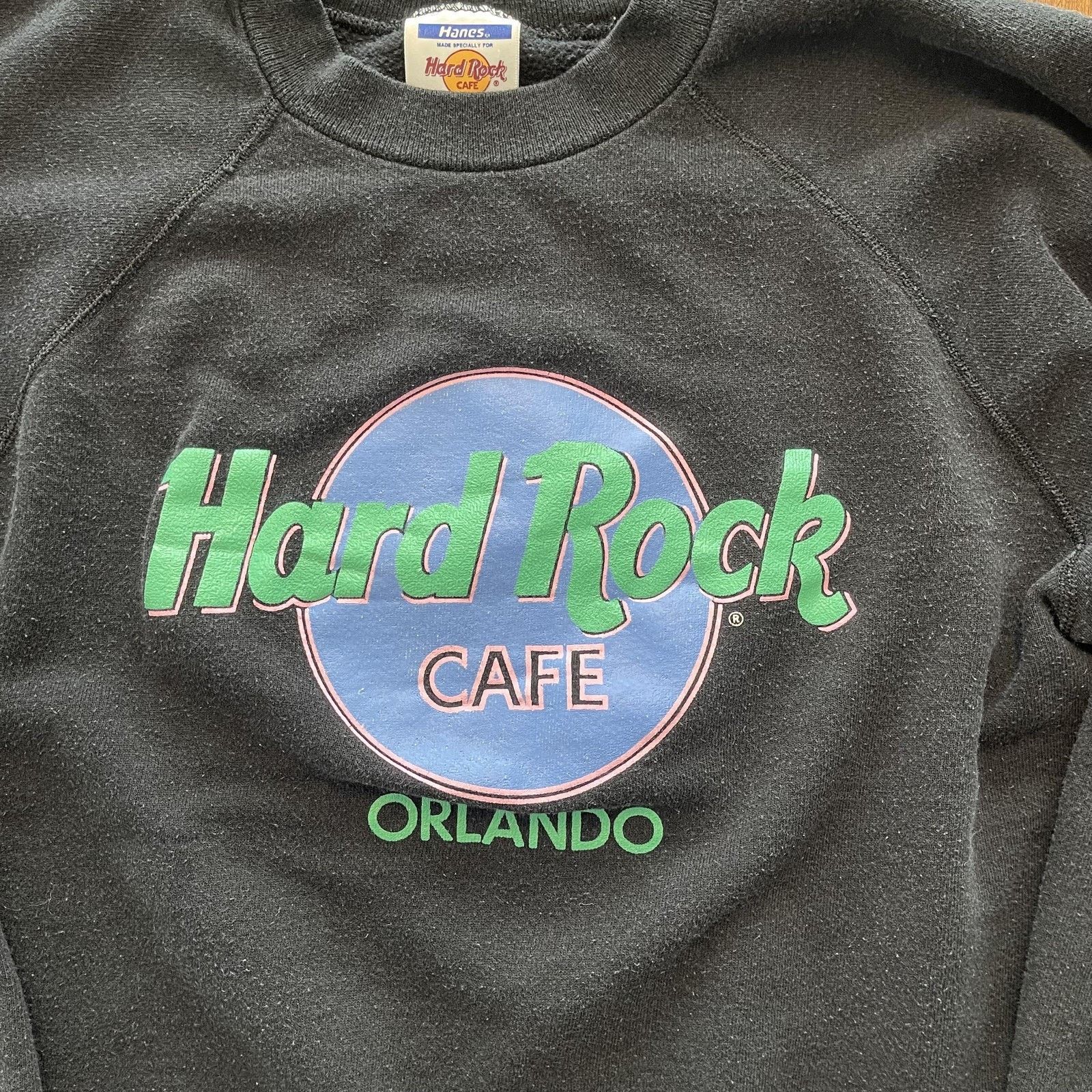 Hard Rock Cafe Vtg Hard Rock Cafe Sweatshirt Mens Large Orlando Hanes USA Size US L / EU 52-54 / 3 - 3 Thumbnail