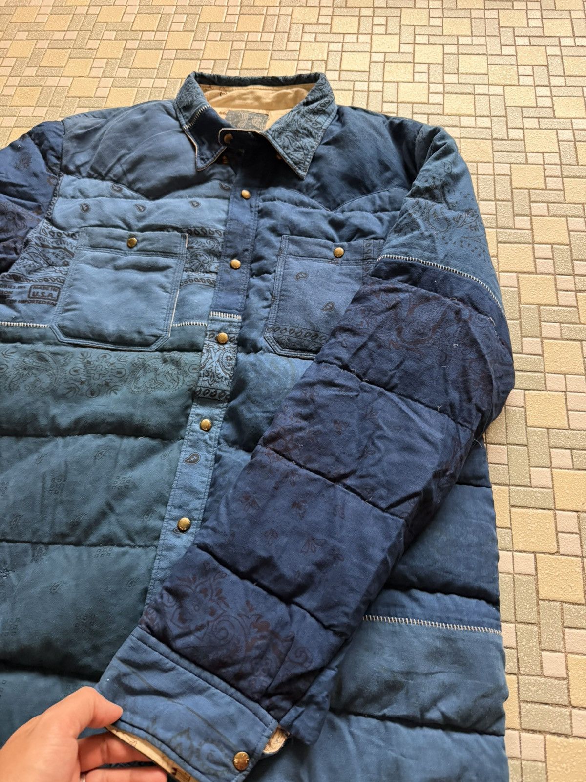 Visvim Visvim ICT kerchief down jkt N.D. Size US XXL / EU 58 / 5 - 5 Thumbnail