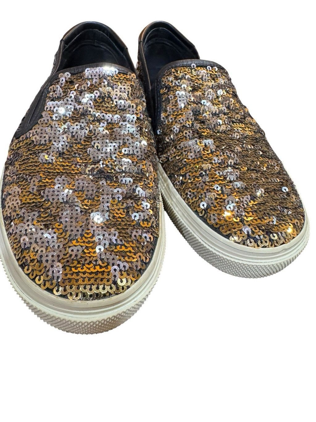 Saint Laurent Paris Saint Laurent Sequin Skate Sneakers in Box 6.5 US Size US 6.5 / IT 36.5 - 3 Thumbnail