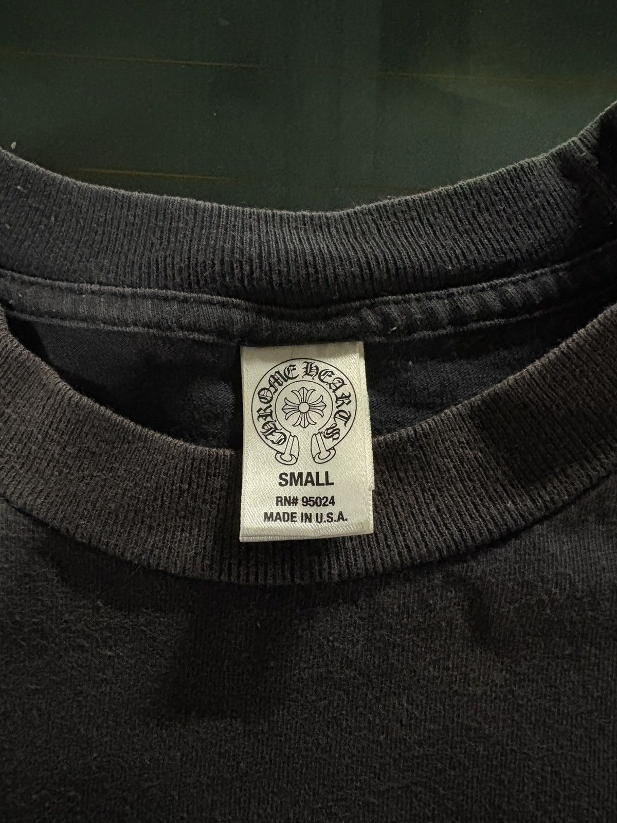 Chrome Hearts Chrome Hearts Tonal Cross Pocket Tee Size US S / EU 44-46 / 1 - 5 Thumbnail