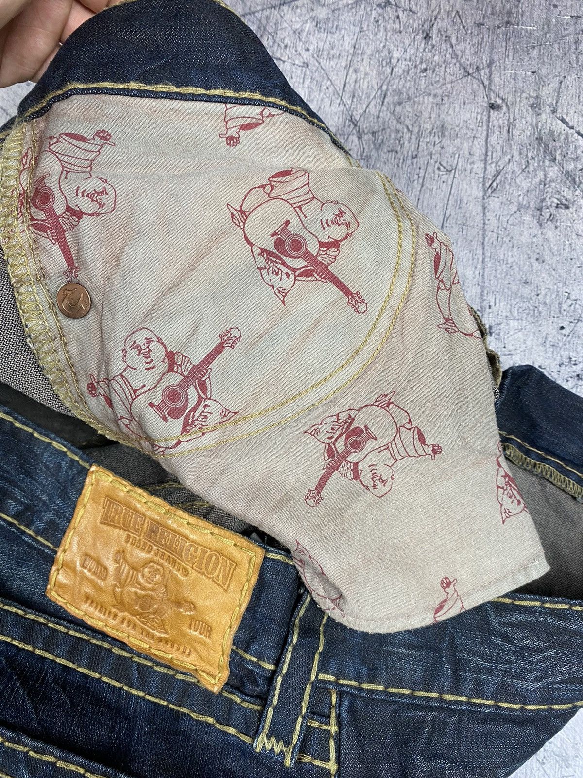 True Religion Vintage Y2K True Religion Japanese Madi In USA Jeans Size US 34 / EU 50 - 13 Thumbnail