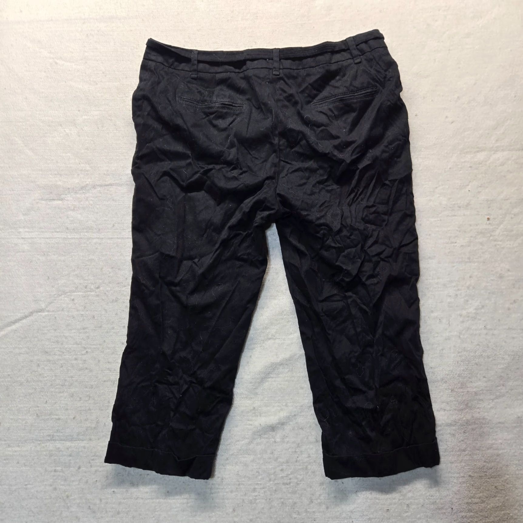 Vintage New Directions Dress Pants Women 12P Black Petite Adult Pants Womens 12P Black Style: Dress Pants Size 34" / US 12 / IT 48 - 7 Thumbnail