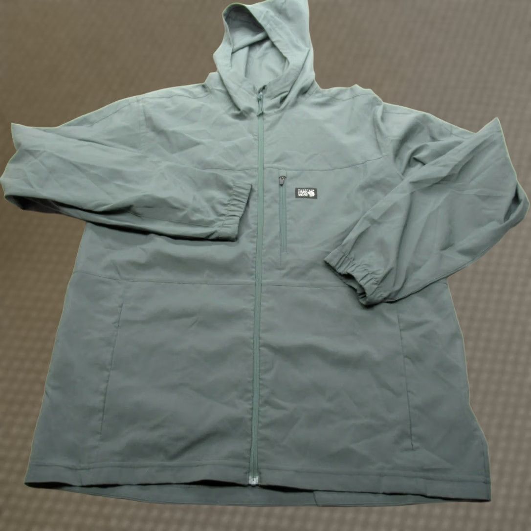Mountain Hardwear Mountain Hardwear Jacket Mens MED Green Windbreaker Zip Full Zip Pockets Packable Lightweight Hiking Outdoor 90s Vintage? (Note: No, Vintage is No) Size US M / EU 48-50 / 2 - 1 Thumbnail