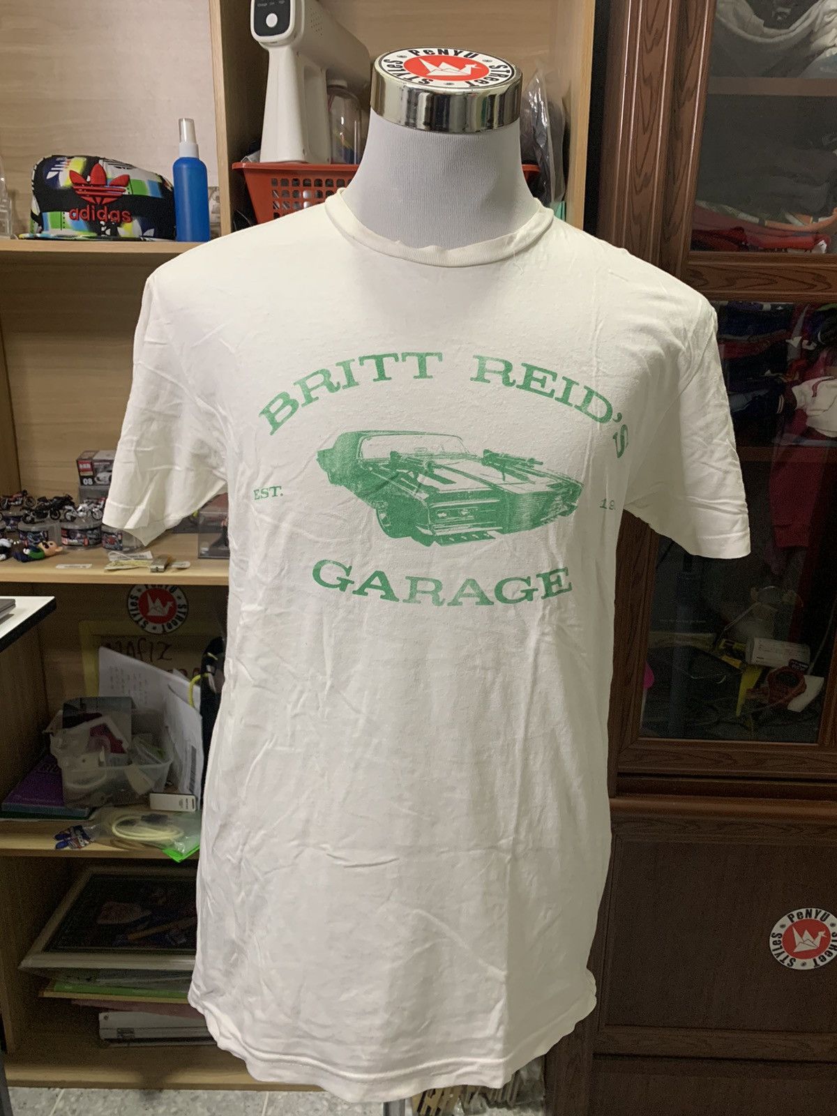Other Movie Tee The Green Hornet White T Shirt Missing Tag Size US M / EU 48-50 / 2 - 1 Thumbnail