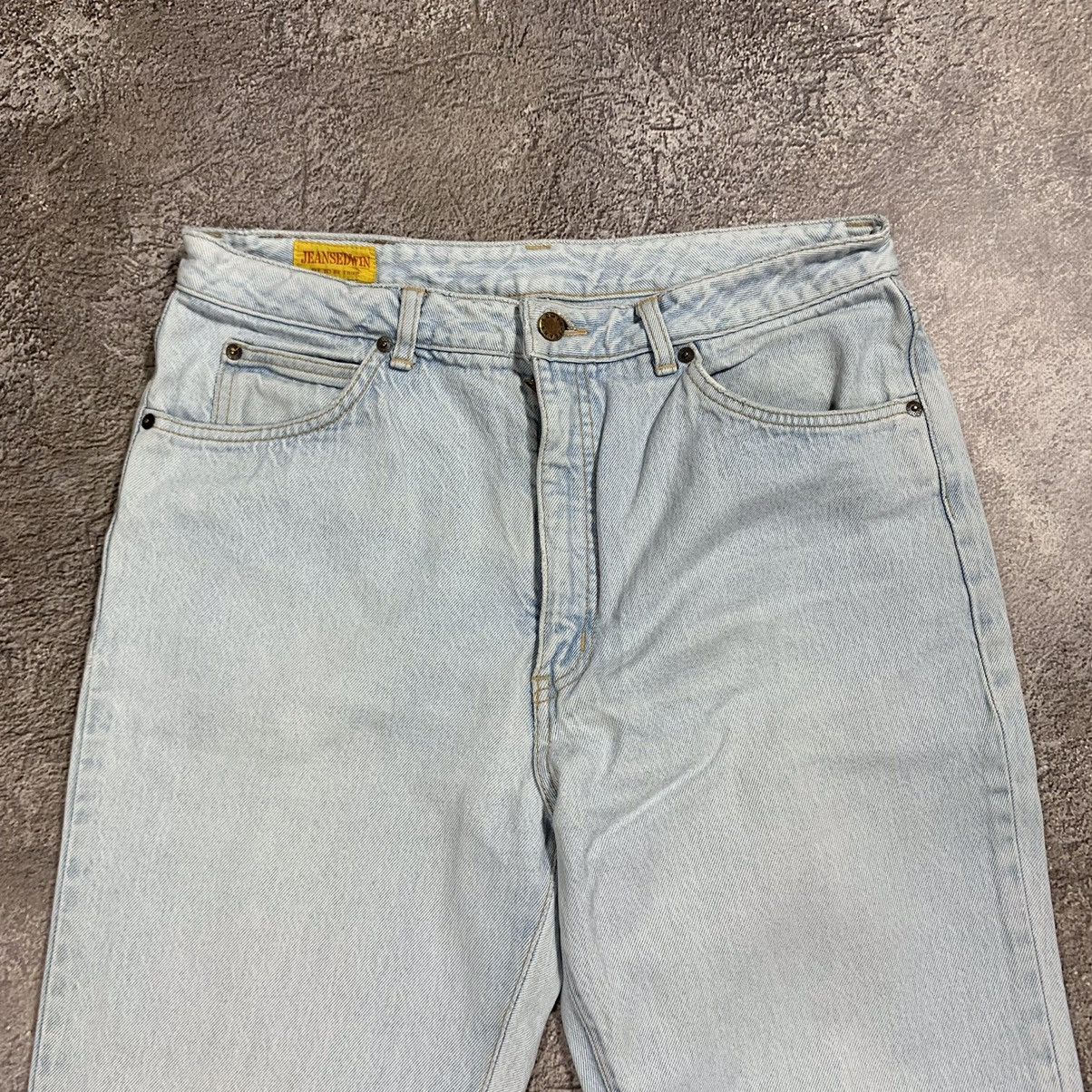 Vintage Vintage 90s Edwin Light Wash Baggy Jeans Archive Japanese 36 Size US 36 / EU 52 - 3 Thumbnail