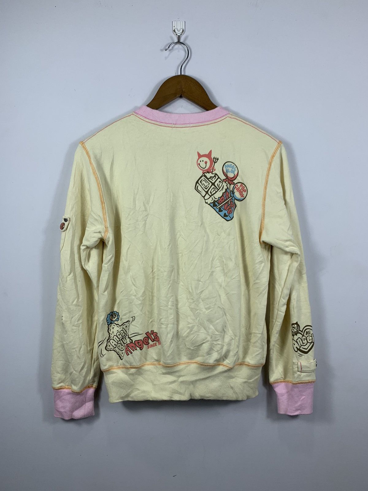 Hysteric Glamour 90’s Angel Blue Sweatshirts Size US M / EU 48-50 / 2 - 2 Thumbnail